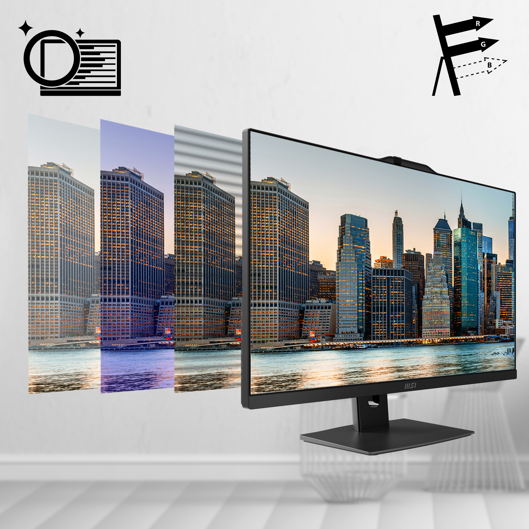 MSI Modern AM272P 1M-1235AT, 27" FHD, Core 7 150U, 16GB, 512GB, Wi-Fi 6E, Win11 Pro