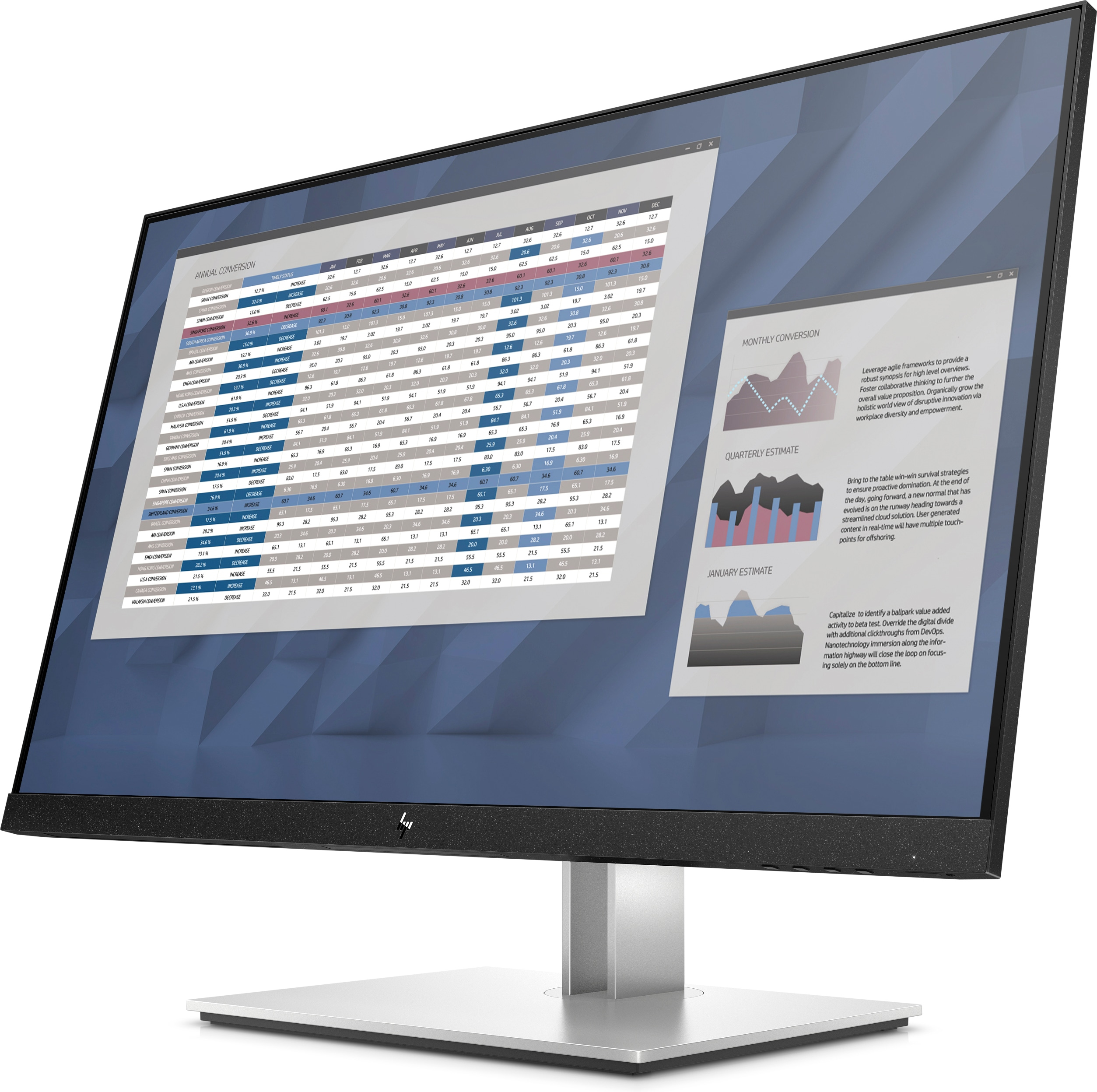 HP E27 G4 - E-Series - LED-Monitor - 68.6 cm (27")