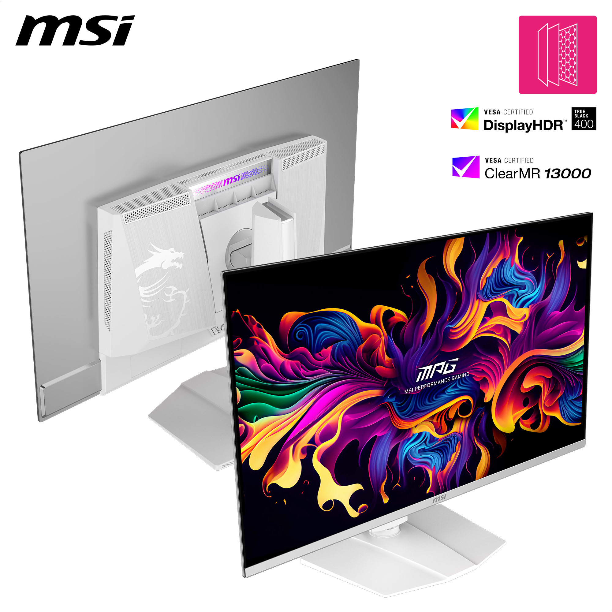MSI MPG 321URXWDE QD-OLED, 31.5" 4K UHD, 240Hz, 0.03ms, HDR