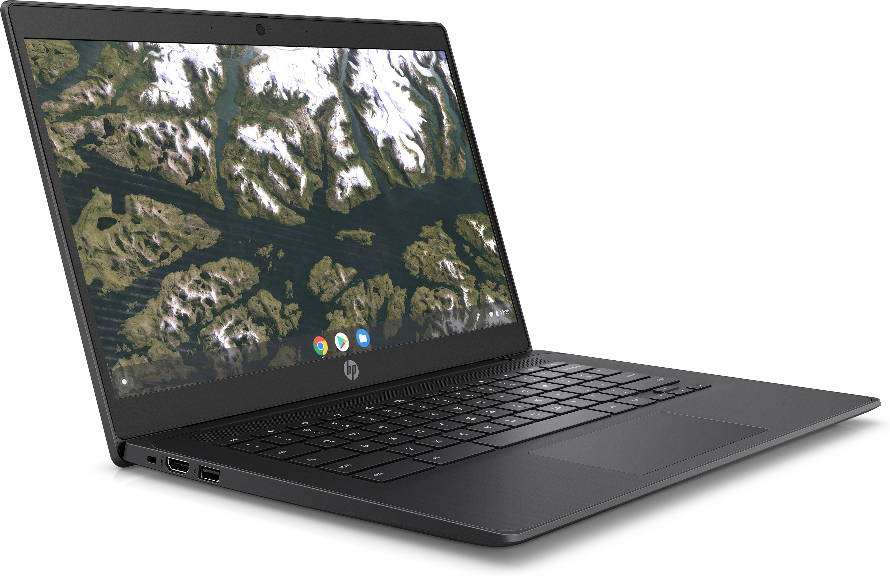 HP Chromebook 14 G6 - Intel Celeron N4120 / 1.1 GHz - Chrome OS - UHD Graphics 600 - 4 GB RAM - 32 G