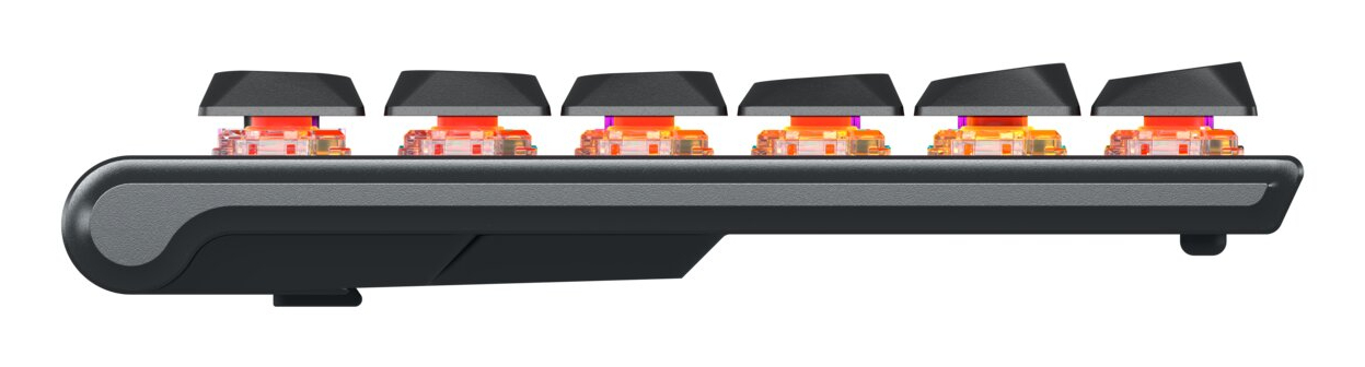 Cherry XTRFY MX 10.1 Wireless, Verkabelt & Kabellos, USB + RF Wireless + Bluetooth, Mechanischer Swi