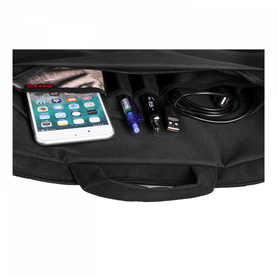 V7 Essential CTK14-BLK - Notebook-Tasche - Slim, Topload - 35.8 cm (14.1")