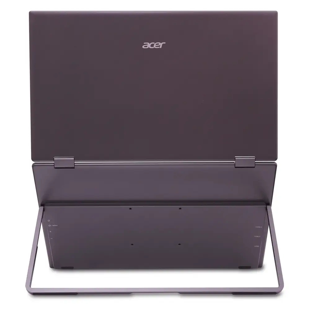 Acer PD3 PD163Qbmiuux Dual-Screen, 2x 15.6" FHD IPS, 60Hz, 8ms, 1x Mini-HDMI, 2x USB-C m. DP