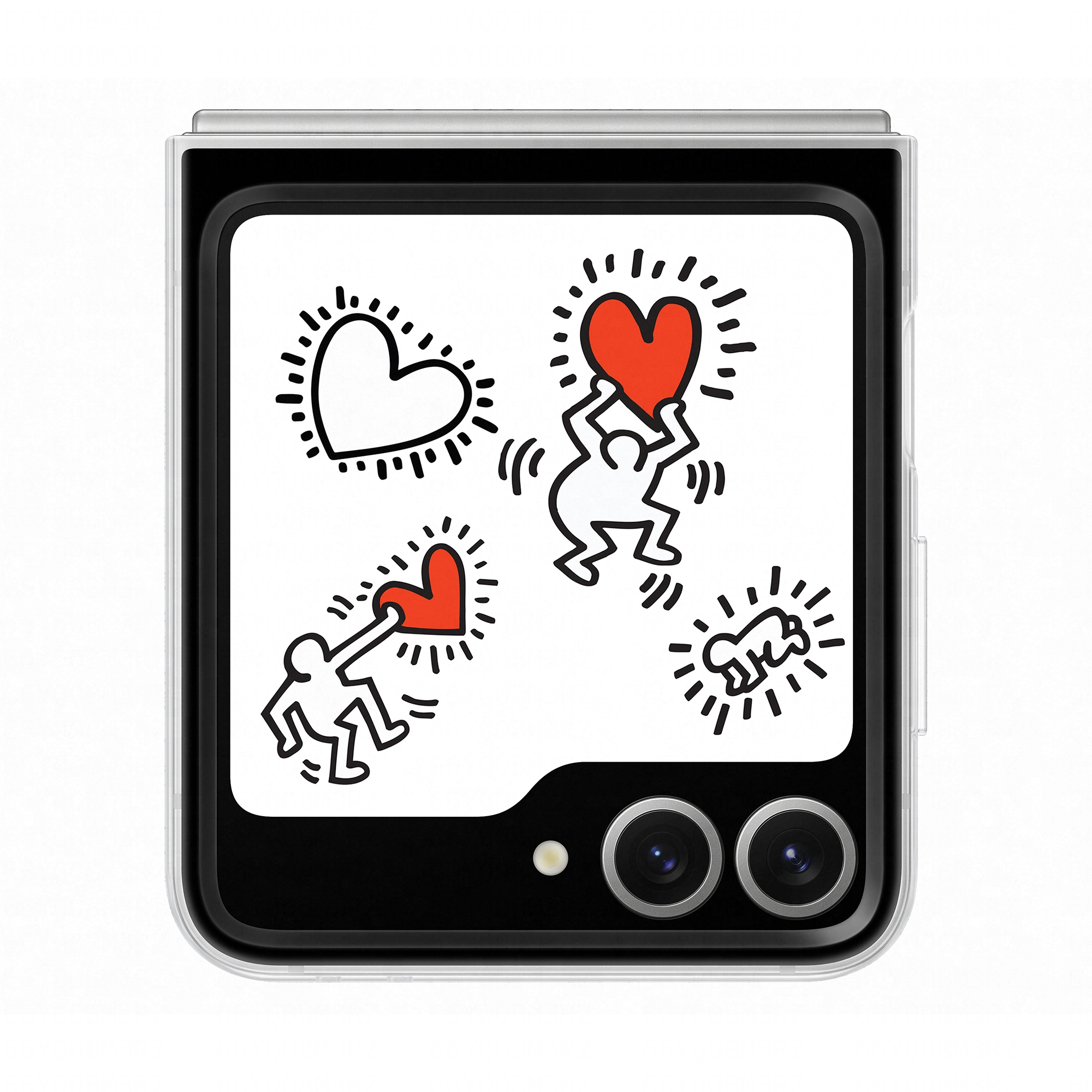 Samsung EF-ZF741CWEGWW, Cover, Samsung, Galaxy Z Flip6, 17 cm (6.7"), Weiß