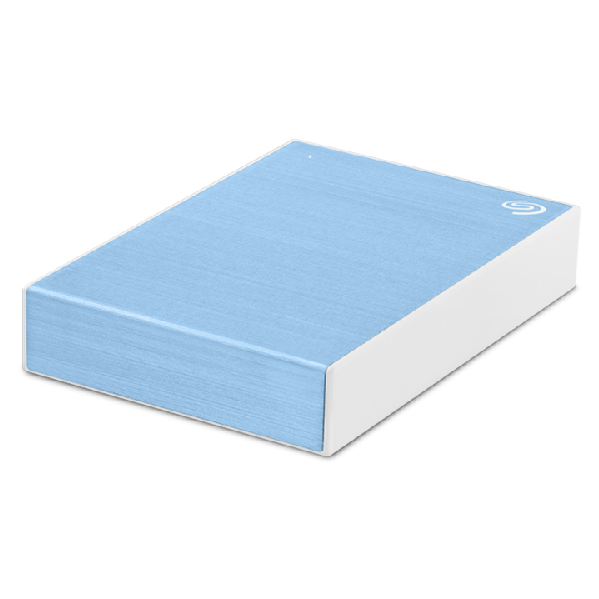 Seagate One Touch Portable HDD with Password Light Blue +Rescue 2TB, USB 3.0 Micro-B