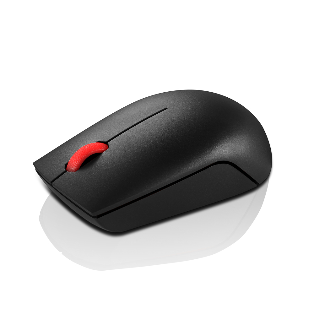 Lenovo Essential Compact - Maus - rechts- und linkshändig - 3 Tasten - kabellos - 2.4 GHz - kabellos