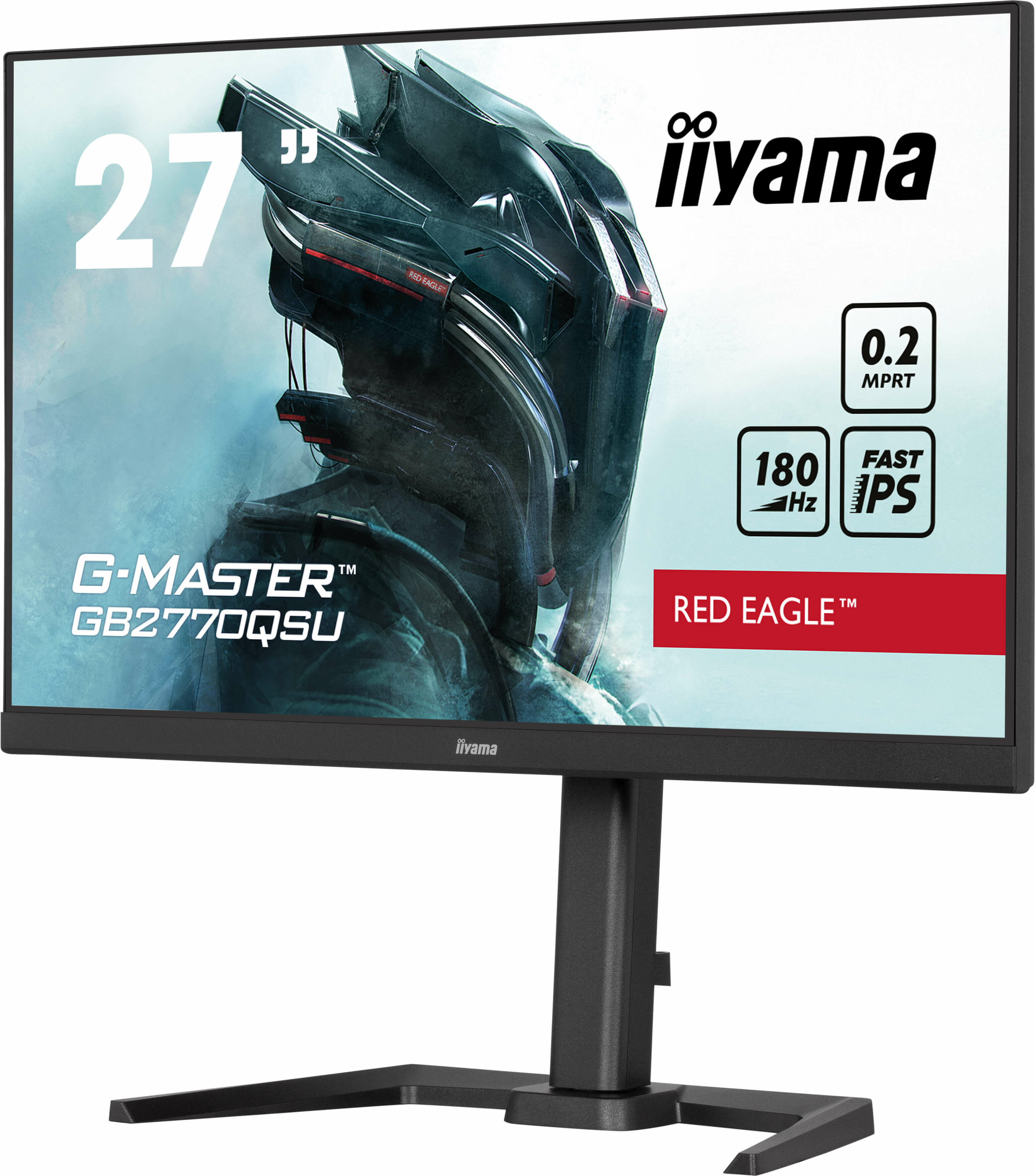 Iiyama G-MASTER Red Eagle GB2770QSU-B6 - LED-Monitor - Gaming - 68.6 cm (27")