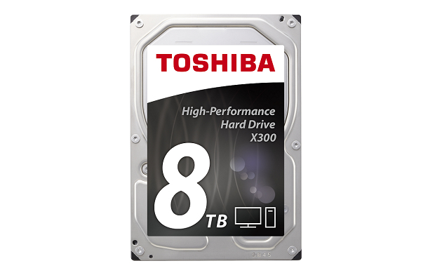 Toshiba X300 Performance - Festplatte - 8 TB - intern - 3.5" (8.9 cm)
