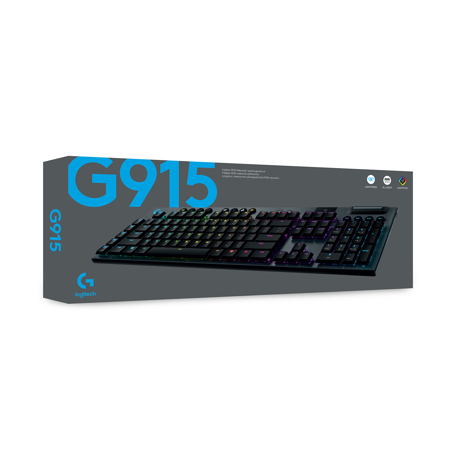 Logitech Gaming G915 - Tastatur - Hintergrundbeleuchtung