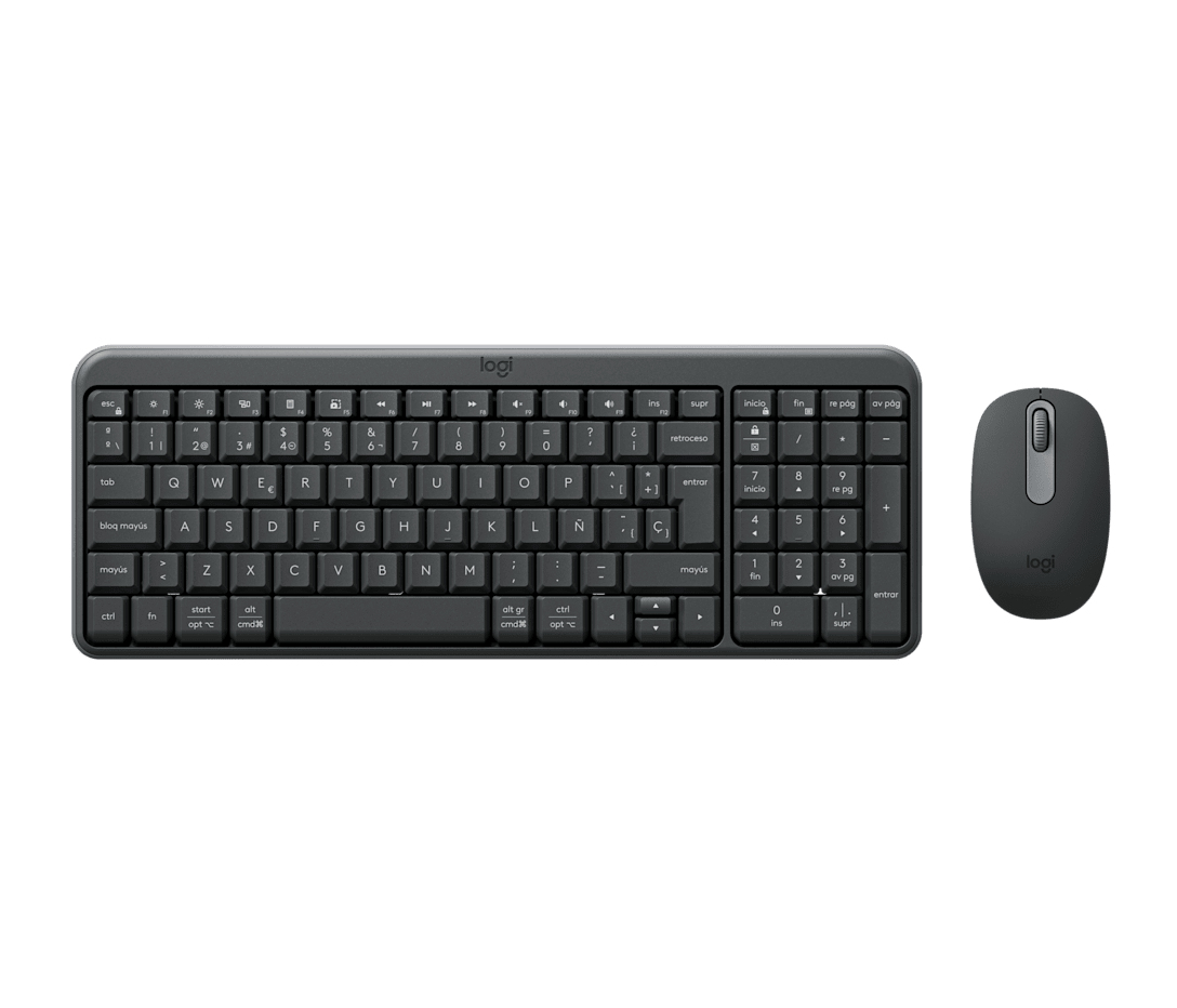 Logitech MK250 - Tastatur-und-Maus-Set - kabellos