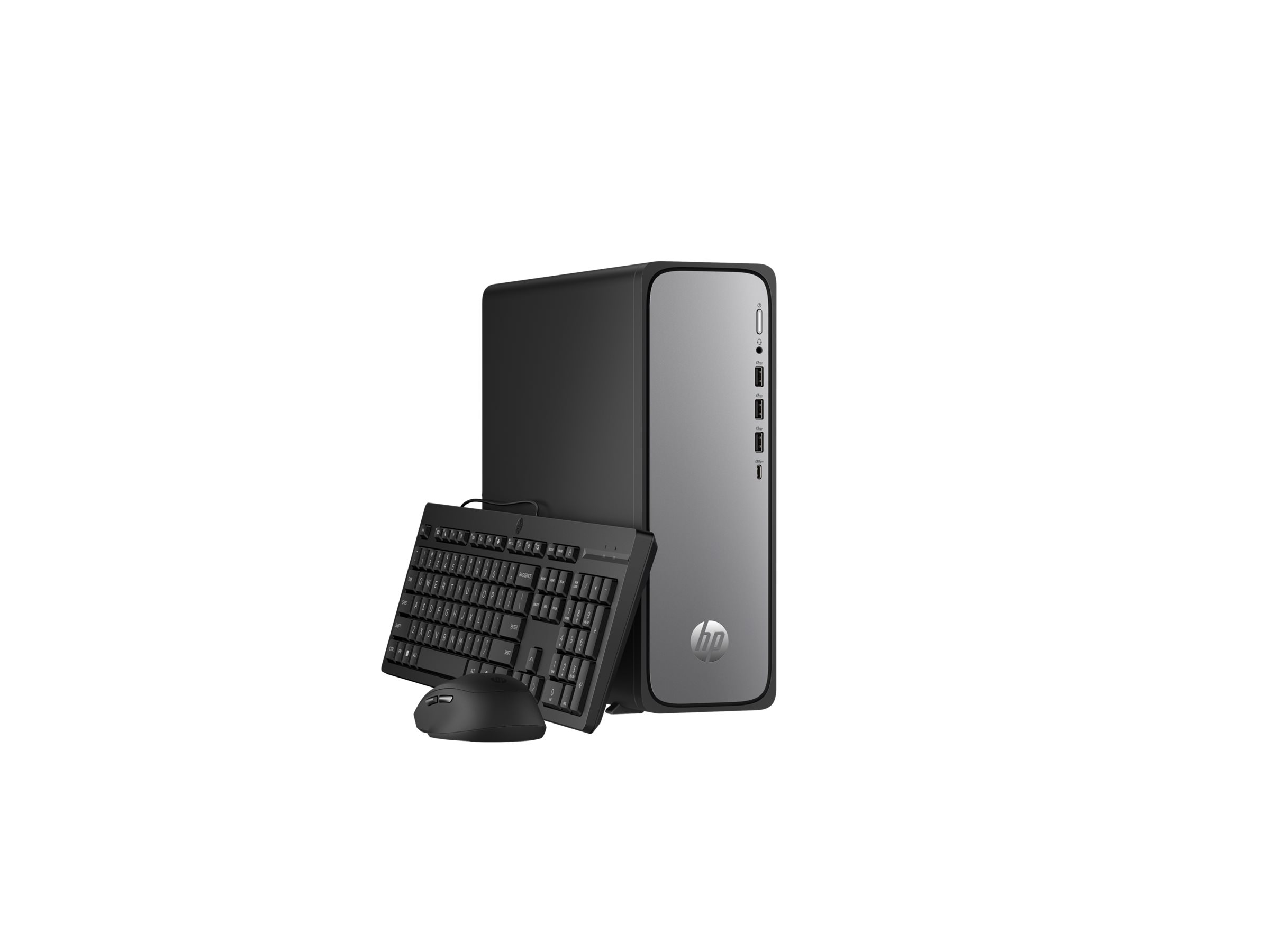 HP OmniDesk S03-0030ng - Schlanker Desktop - Core i3 i3-14100 / 3.5 GHz - RAM 16 GB - SSD 512 GB - N