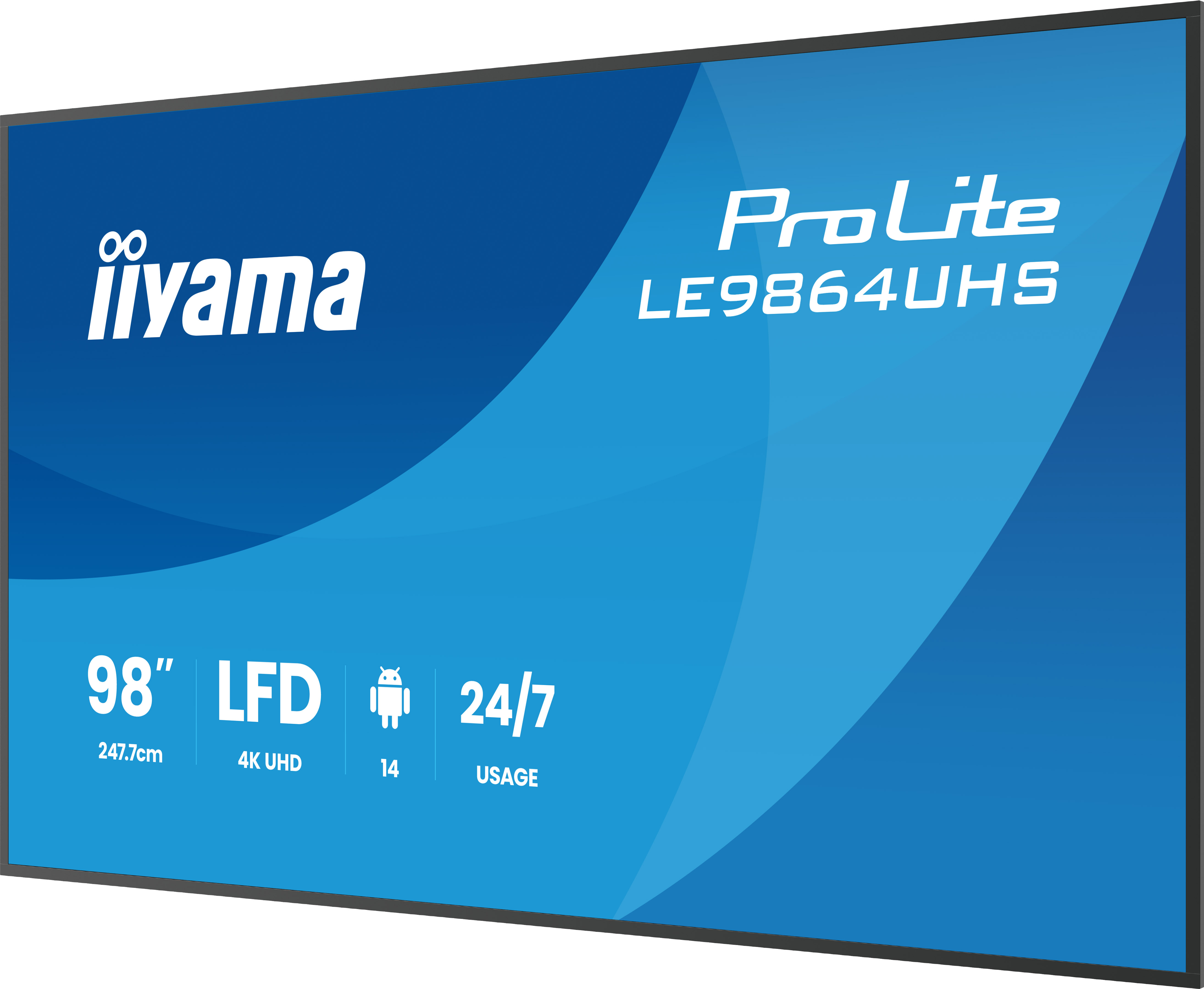 Iiyama ProLite LE9864UHS-B1AG - 249 cm (98") Diagonalklasse (247.7 cm (97.5")