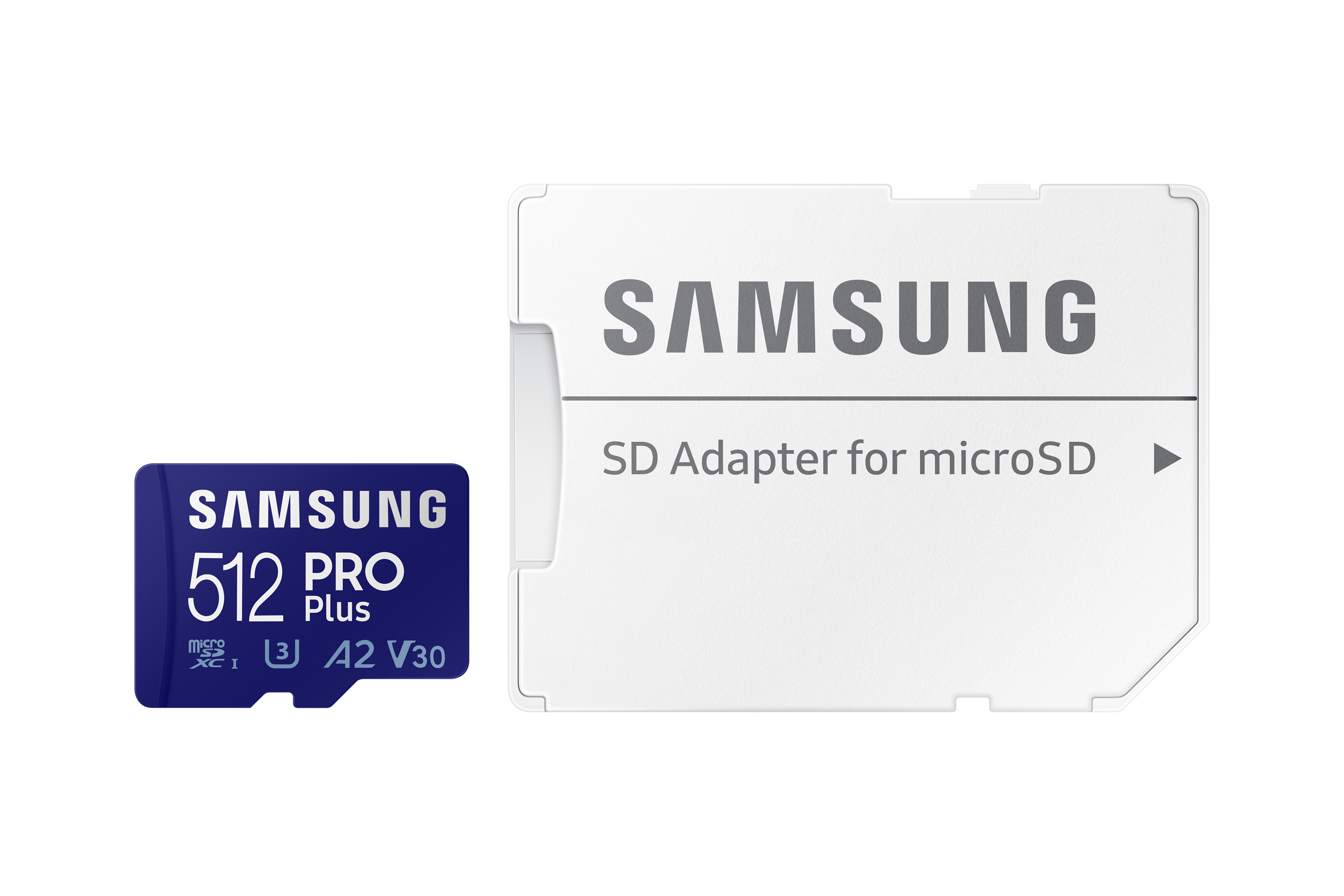 Samsung PRO Plus MB-MD512KB - Flash-Speicherkarte (microSDXC-an-SD-Adapter inbegriffen)