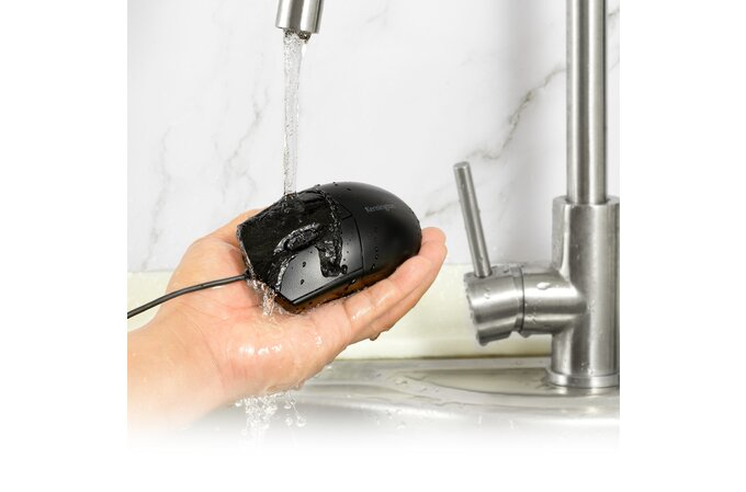 Kensington Pro Fit Abwaschbare Maus, Schwarz