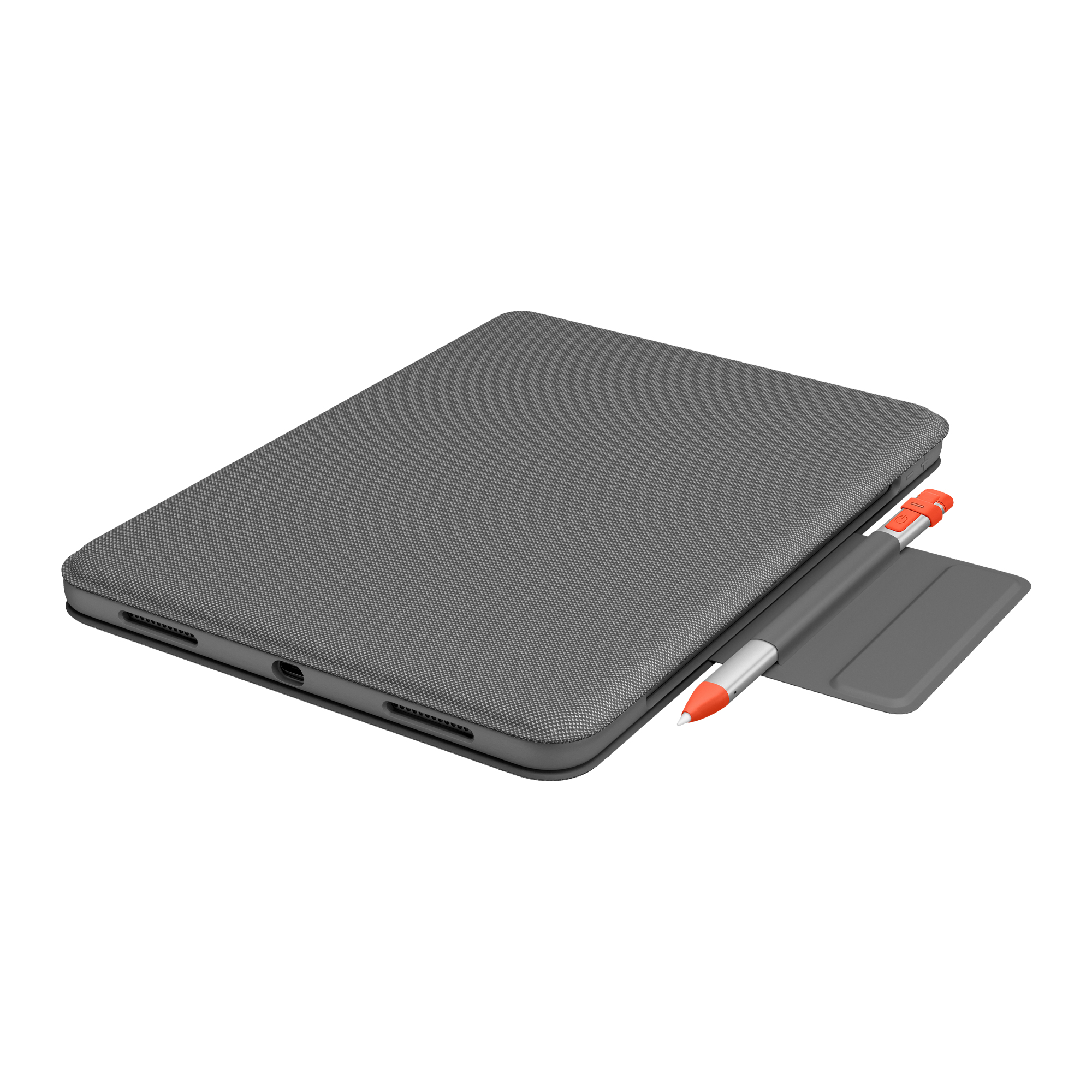 Logitech Folio Touch - Tastatur und Foliohülle - mit Trackpad - hinterleuchtet - Apple Smart connect