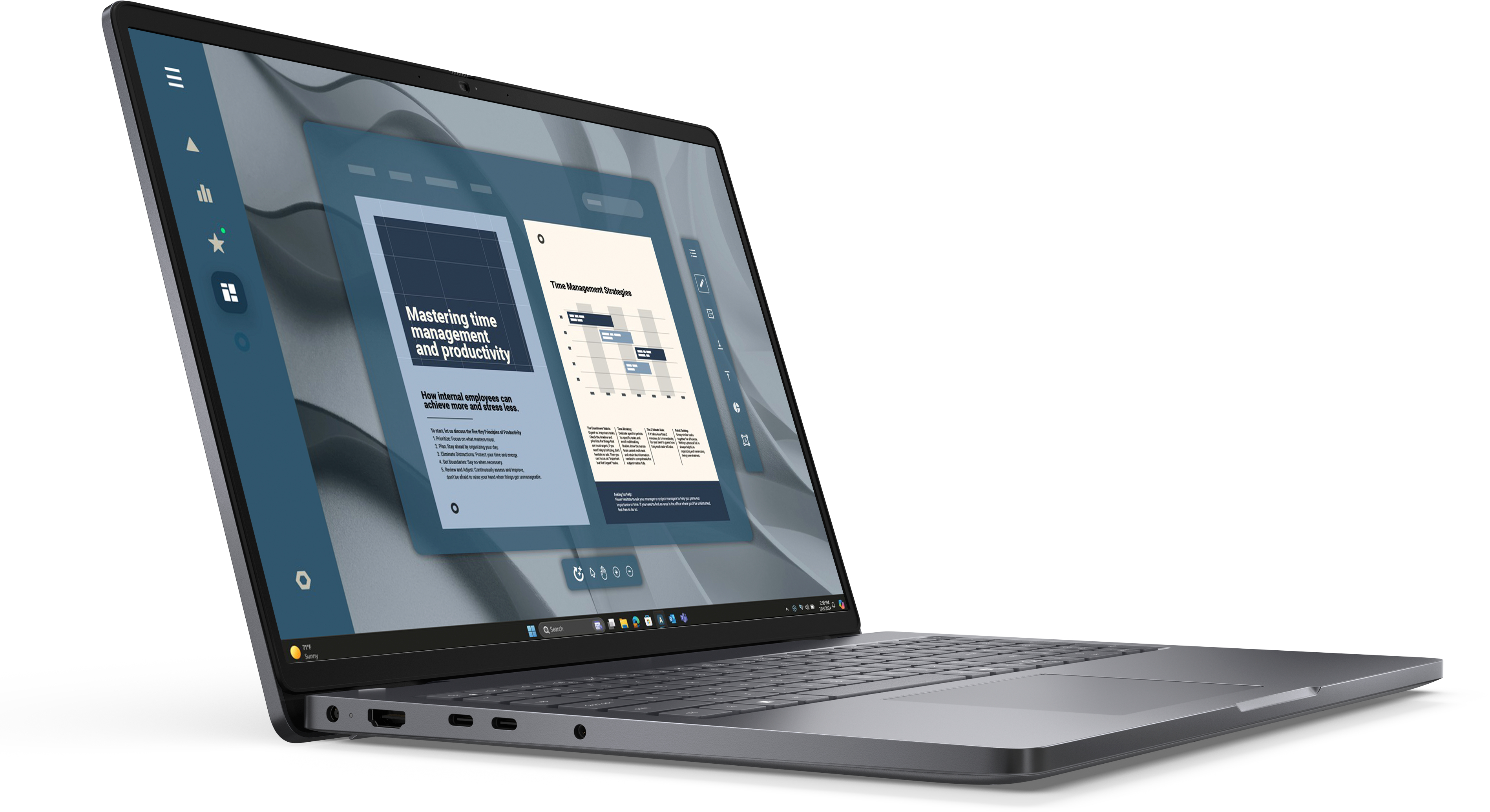 Dell Pro 16 PC16255, 16" FHD+, Ryzen 5 PRO 215, 16GB RAM, 512GB SSD, Win11 Pro, ohne Netzteil