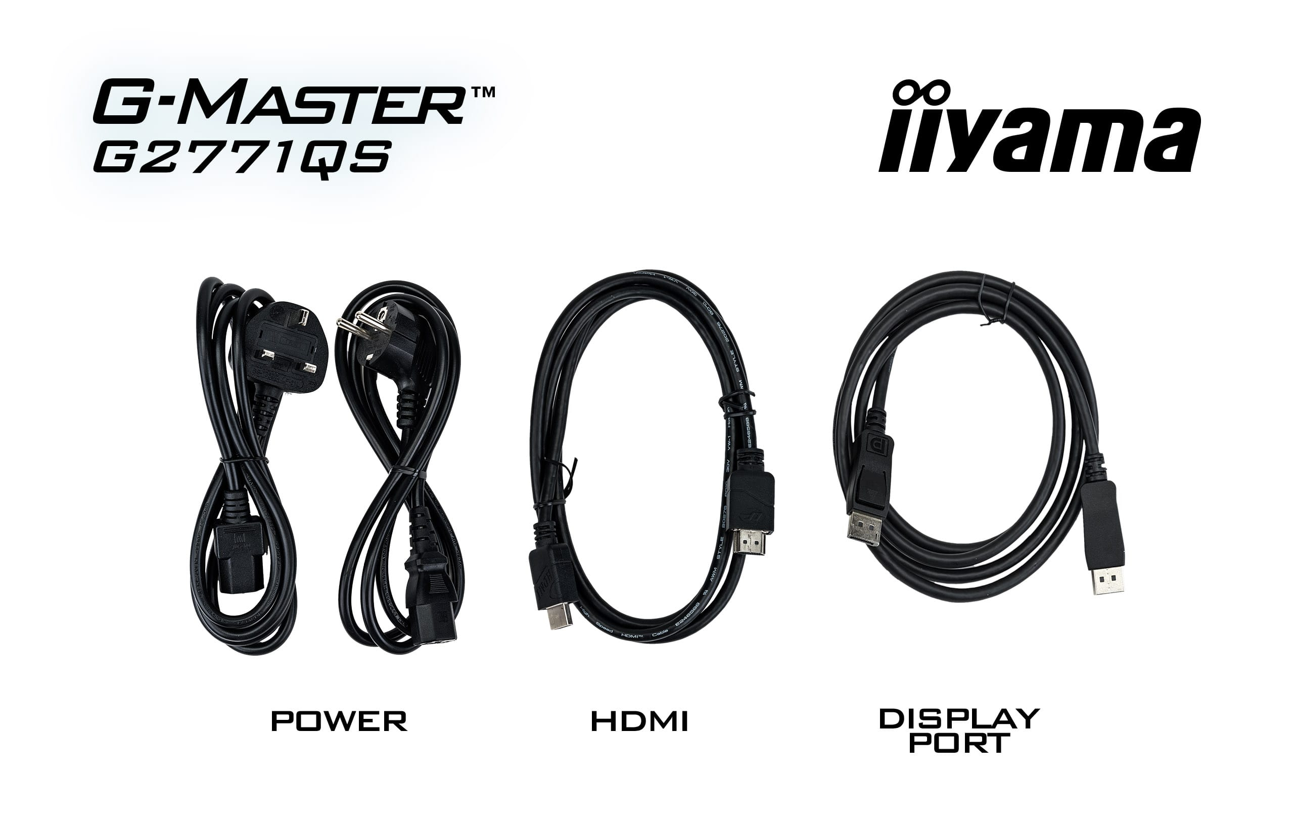 iiyama G-Master G2771QS-B1 Red Eagle Monitor 68.6cm (27") WQHD, IPS, 0.03ms, HDMI, Displayport