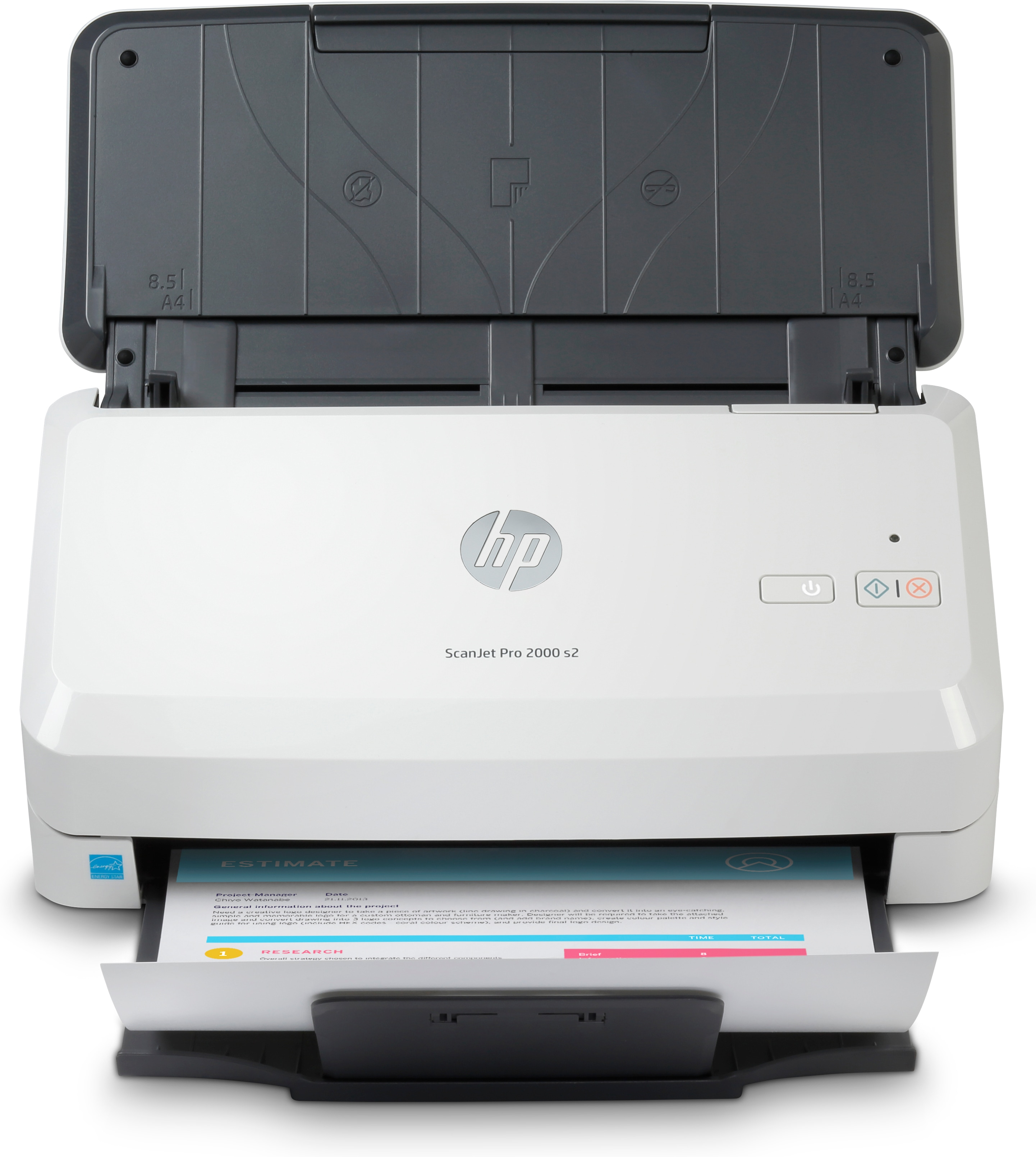 HP Scanjet Pro 2000 s2 Sheet-feed - Dokumentenscanner - Duplex - 216 x 3100 mm - 600 dpi x 600 dpi -