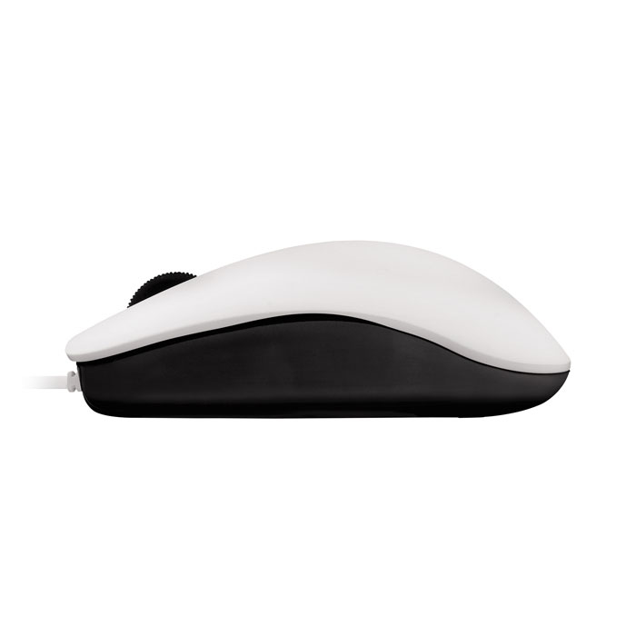 Cherry MC 1000 - Maus - rechts- und linkshändig - optisch - 3 Tasten - kabelgebunden - USB - weiß (O