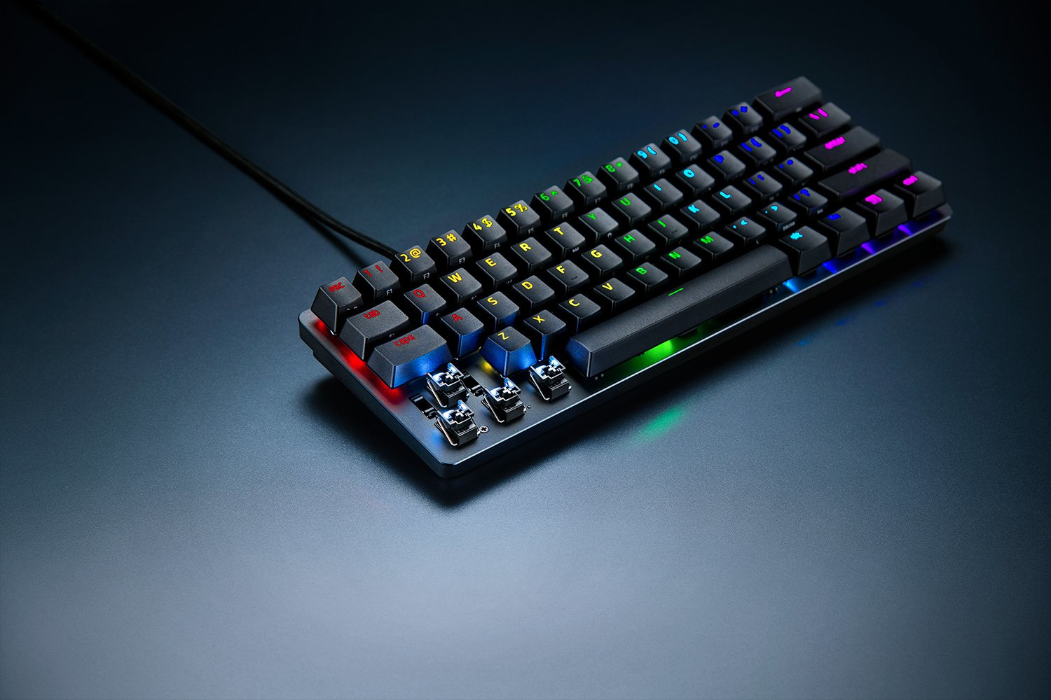 Razer Huntsman Mini Analog - Tastatur - Hintergrundbeleuchtung