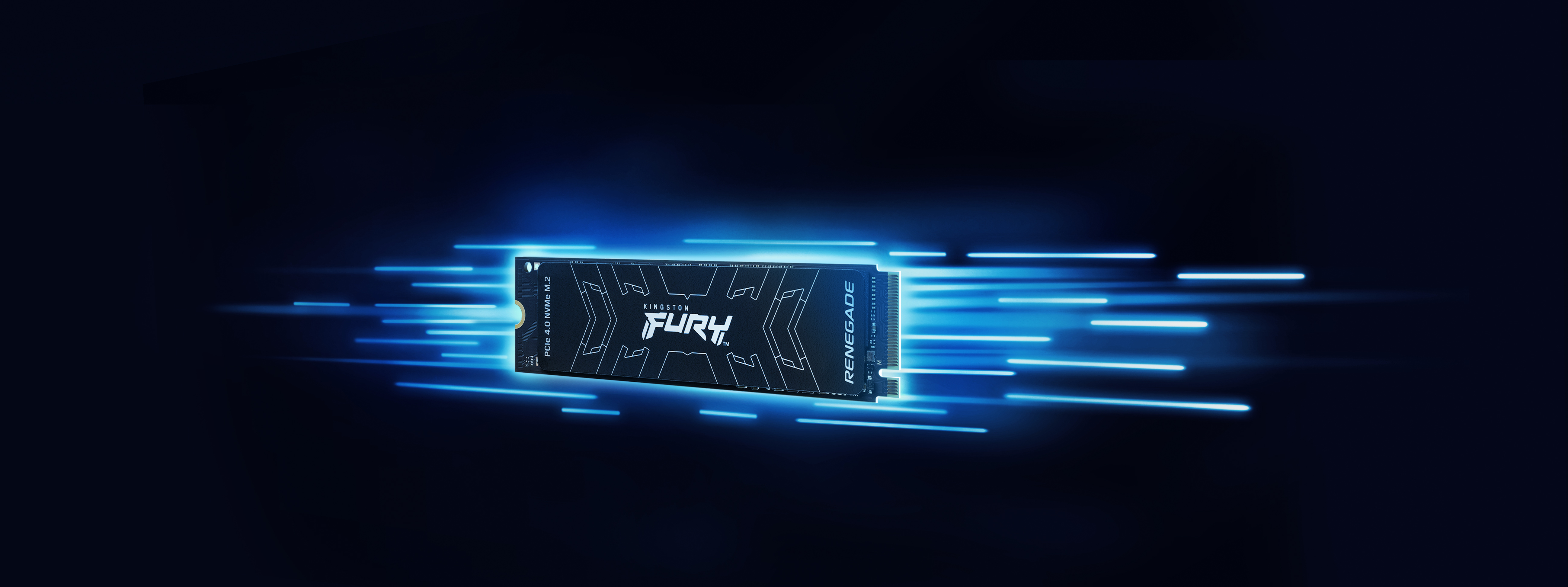 Kingston FURY RENEGADE SSD 500GB, M.2 2280 / M-Key / PCIe 4.0 x4, Kühlkörper
