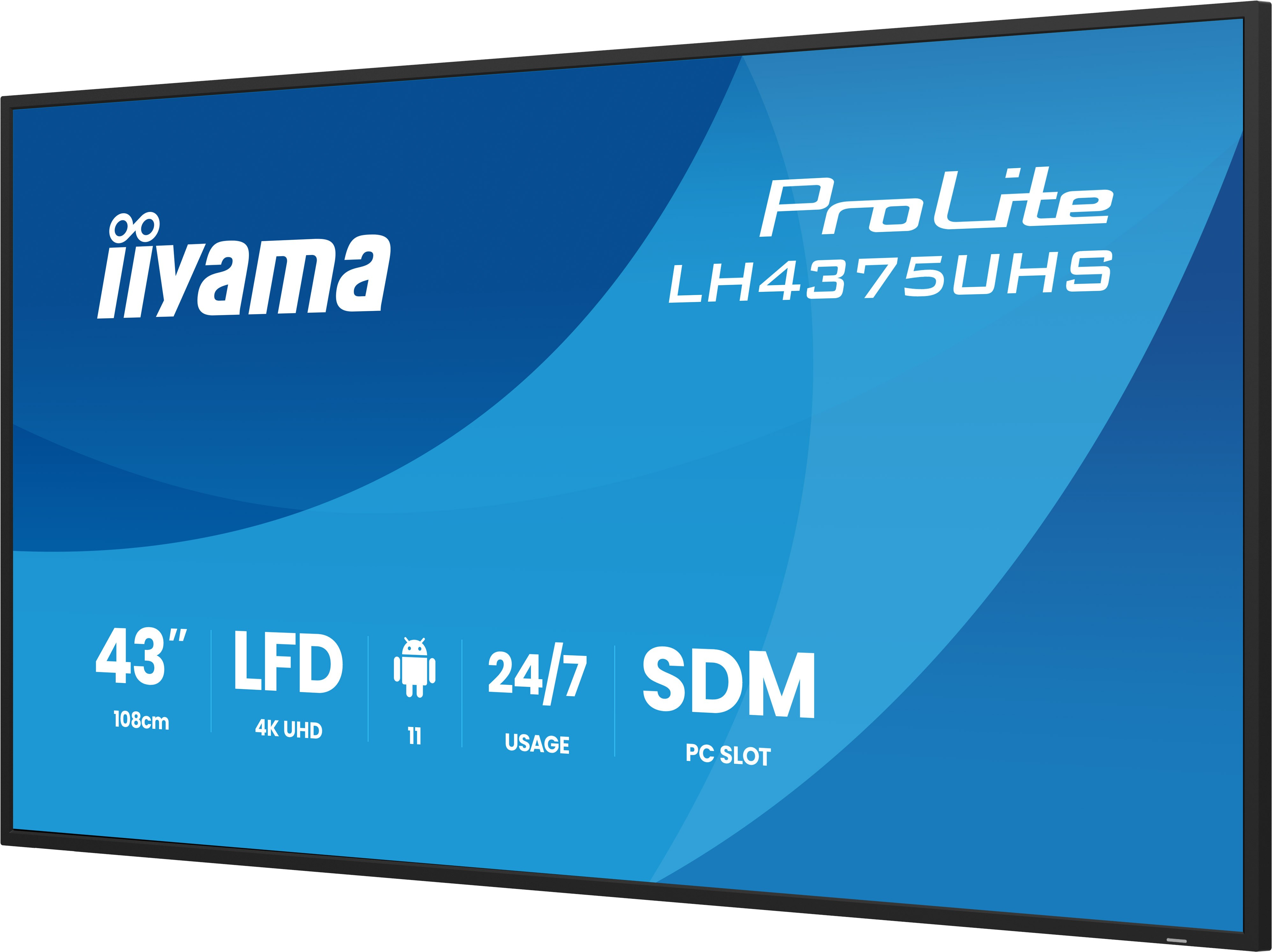 Iiyama ProLite LH4375UHS-B2AG - 109 cm (43") Diagonalklasse (108 cm (42.5")