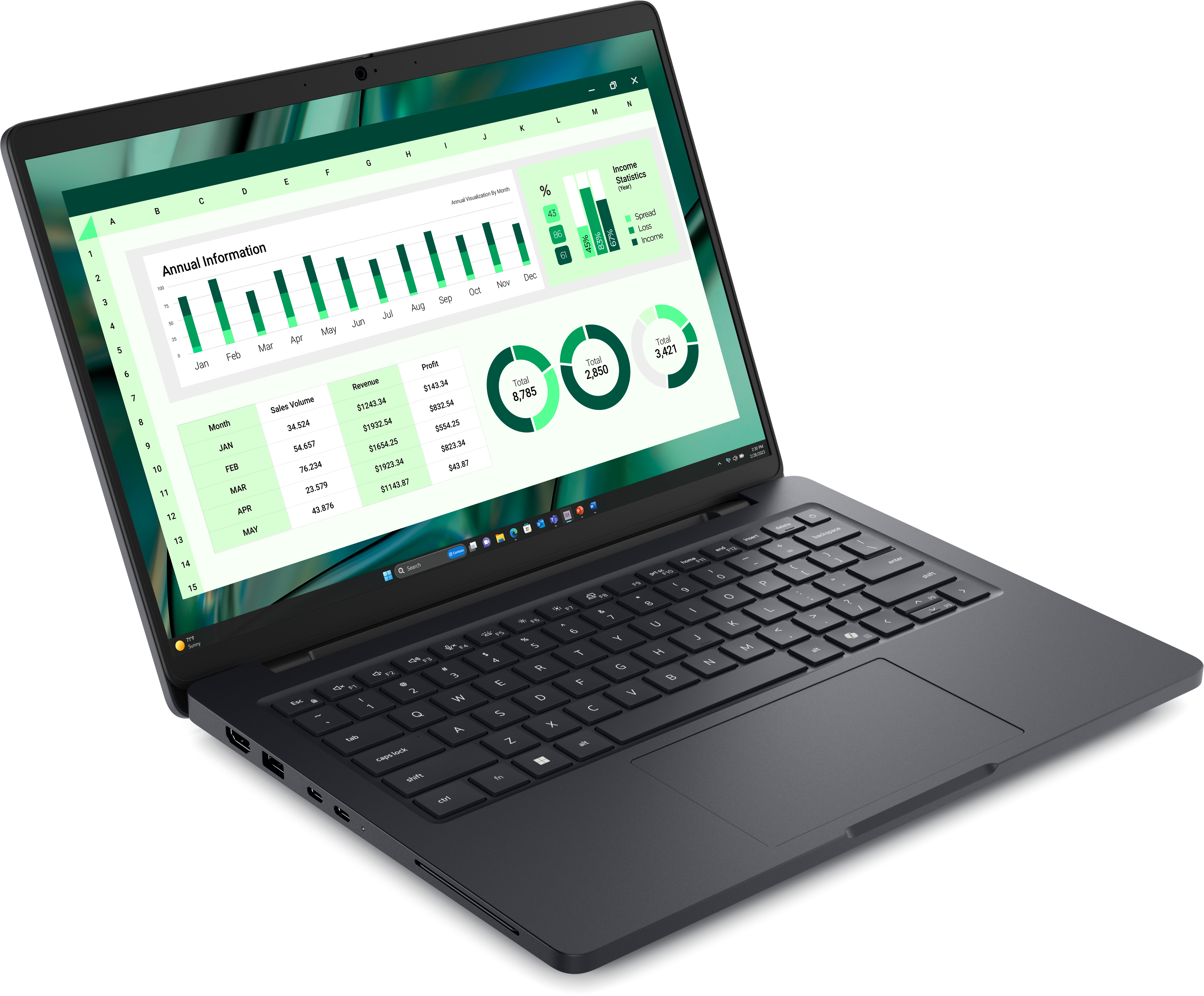 Dell Pro Max 14, 14" FHD+, Core Ultra 7 265H, 32GB RAM, 1TB SSD, RTX PRO 500, ohne Netzteil