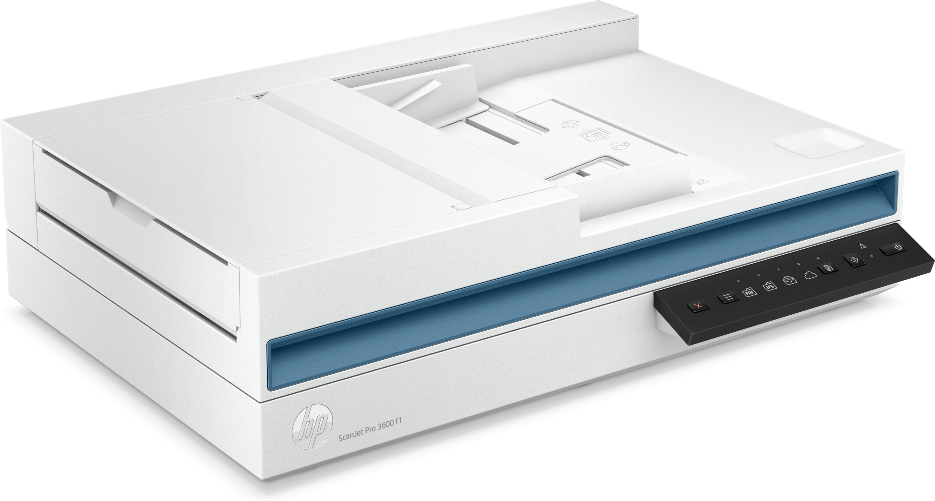 HP Scanjet Pro 3600 f1, 216 x 297 mm, 1200 x 1200 DPI, 30 Seiten pro Minute, 30 Seiten pro Minute, 3