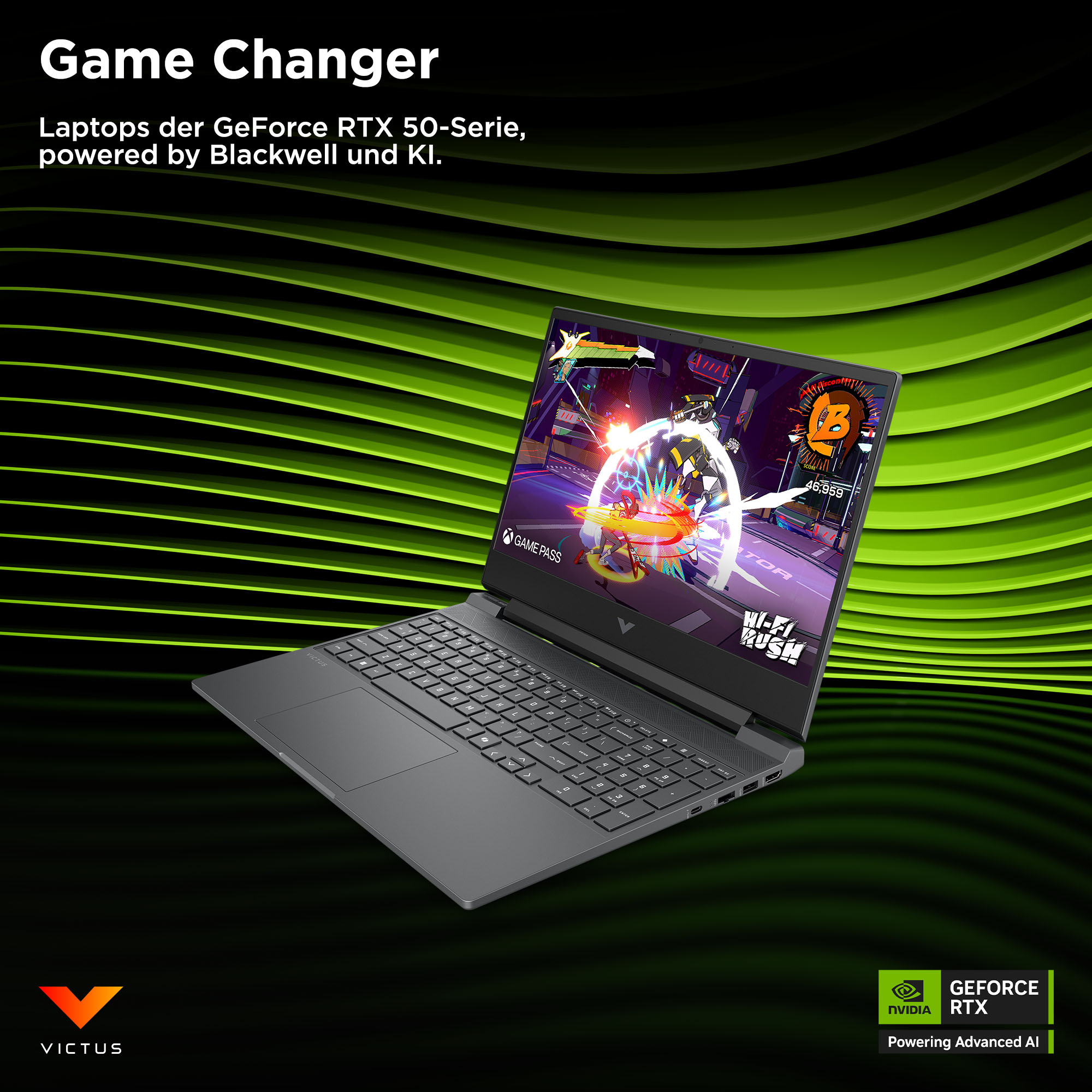HP Victus by HP Laptop 15-fb3051ng - AMD Ryzen 5 240 - Win 11 Home - GeForce RTX 5050 - 16 GB RAM - 