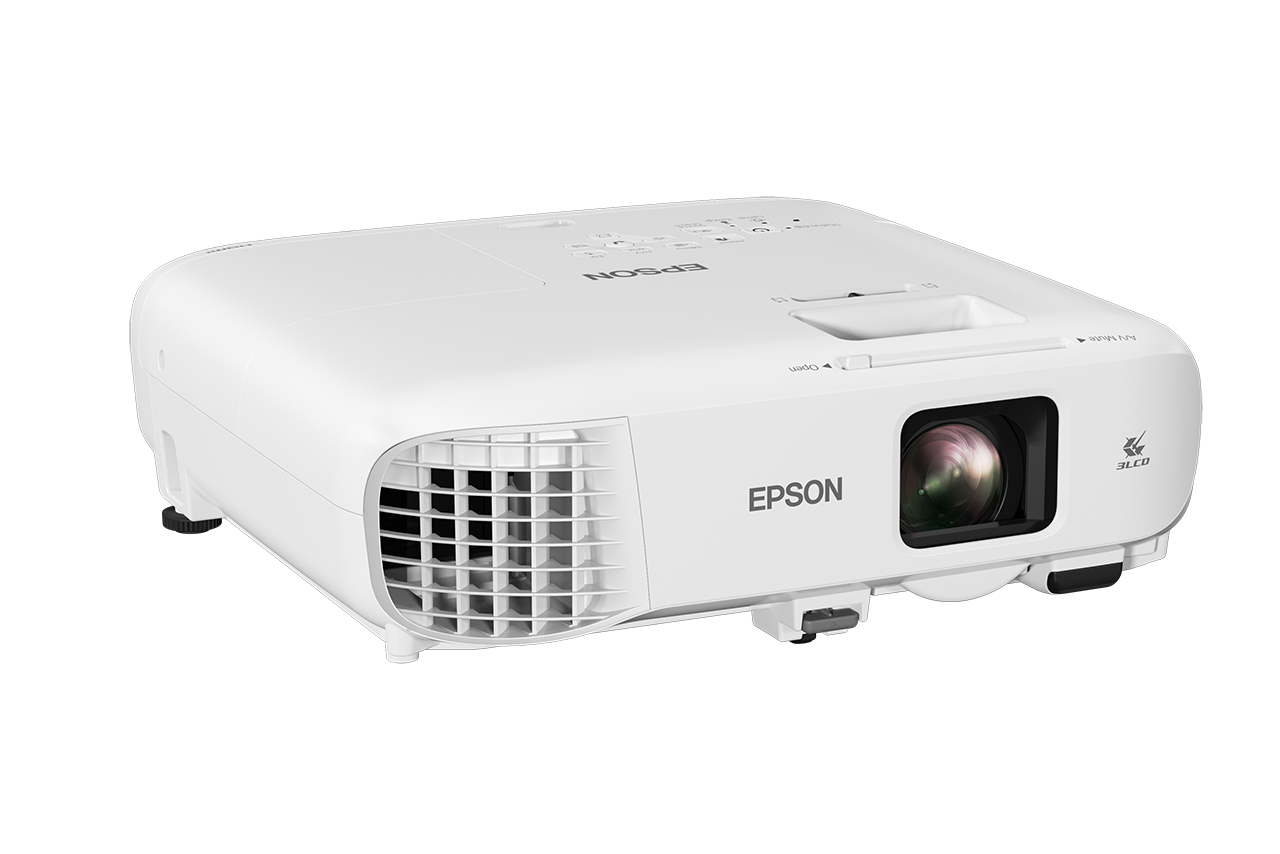 Epson EB-E20 - 3-LCD-Projektor - tragbar - 3400 lm (weiß)