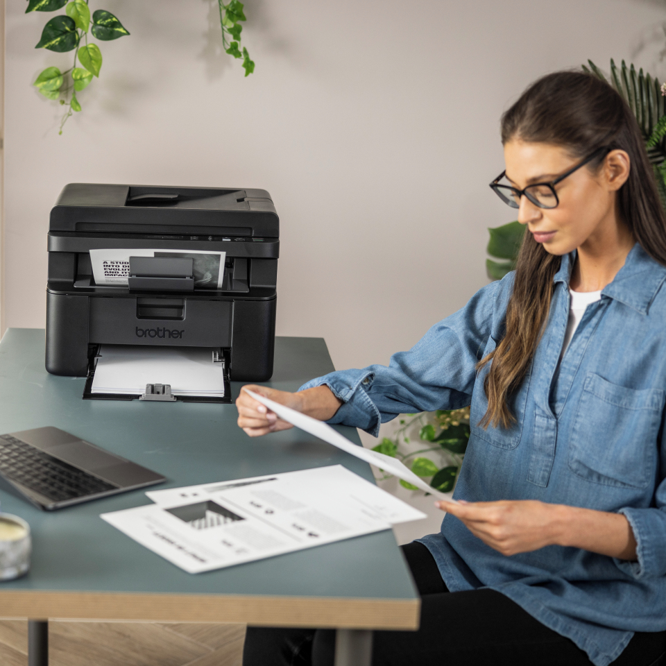 Brother DCP-L1660W - Multifunktionsdrucker - s/w - Laser - Letter A (216 x 279 mm)