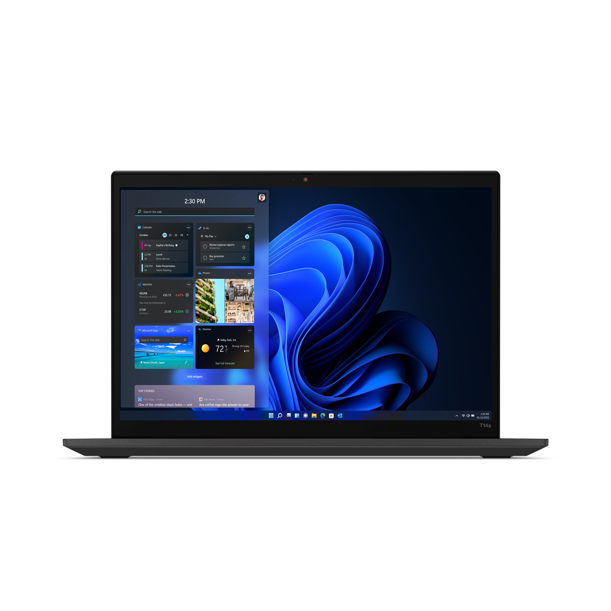 Lenovo ThinkPad T14s - 14" Notebook - Core i5 1,3 GHz 35,6 cm