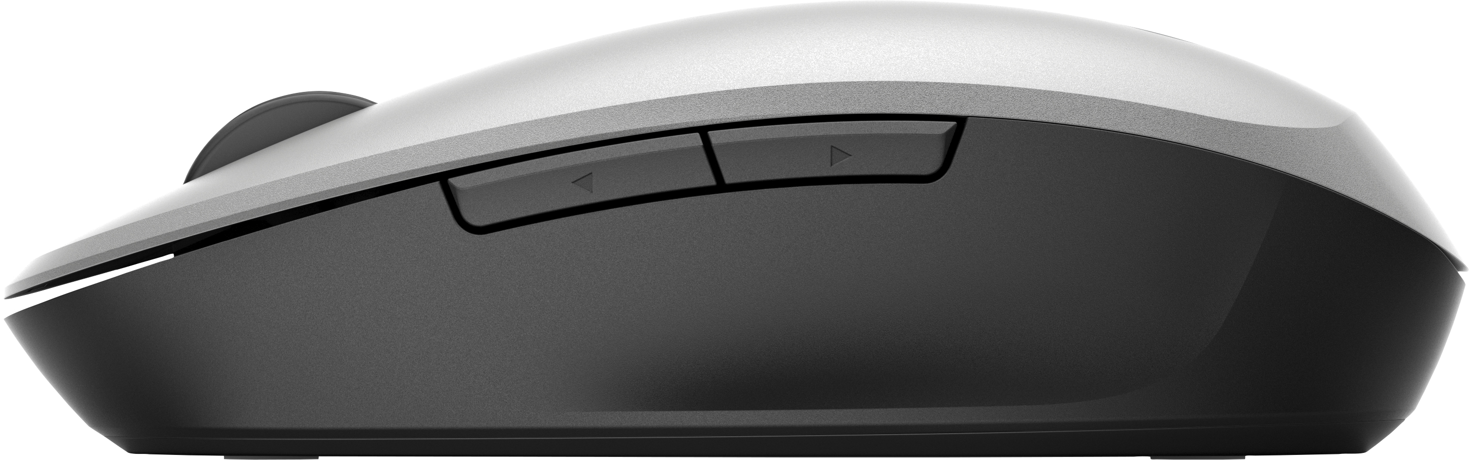 HP Dual Mode - Maus - optisch - kabellos - Bluetooth, 2.4 GHz - kabelloser Empfänger (USB)