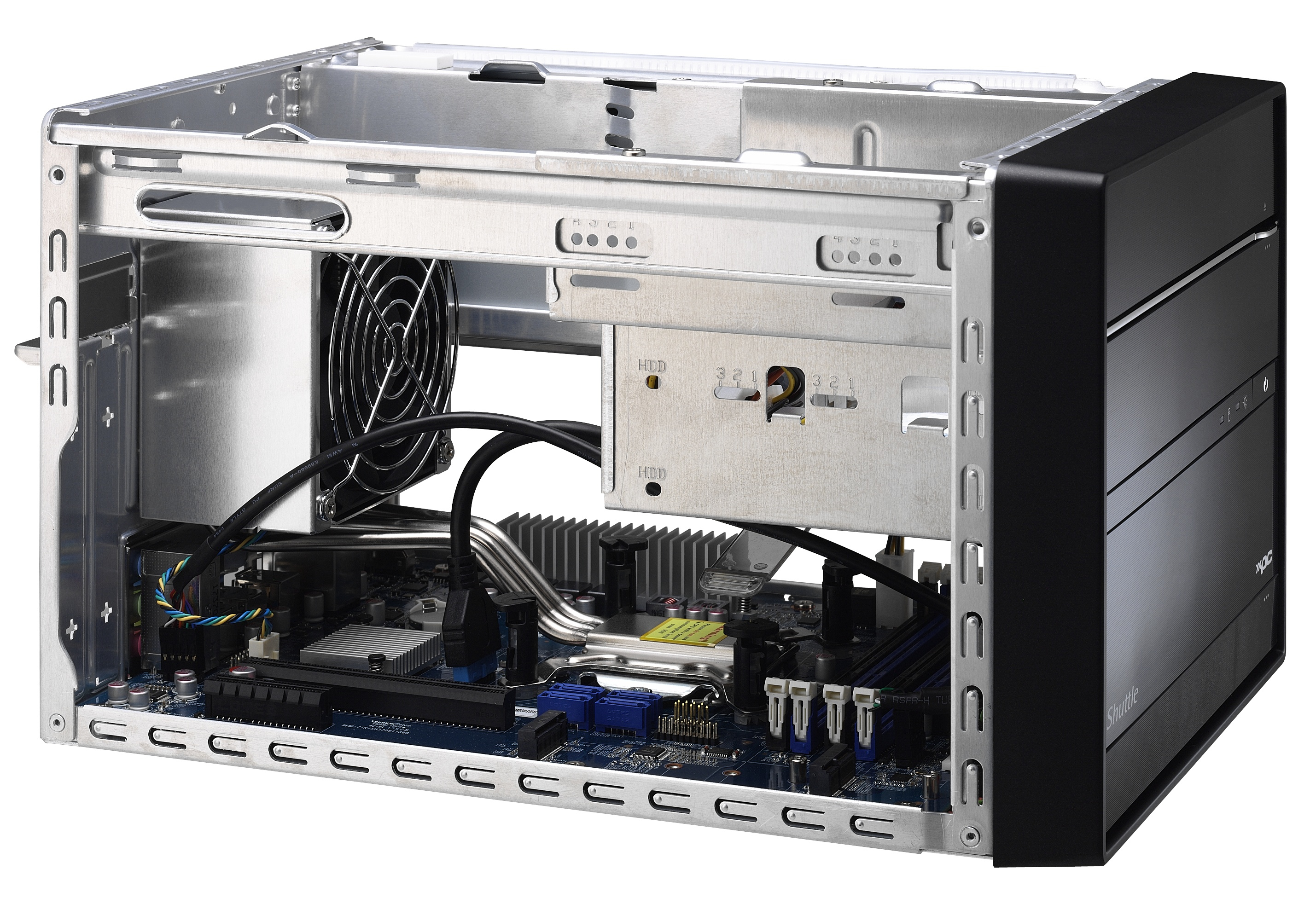 Shuttle XPC cube SH370R6V2, Cube, PC Barebone, Intel® H370, LGA 1151 v2, DDR4-SDRAM, M.2, PCI Expres