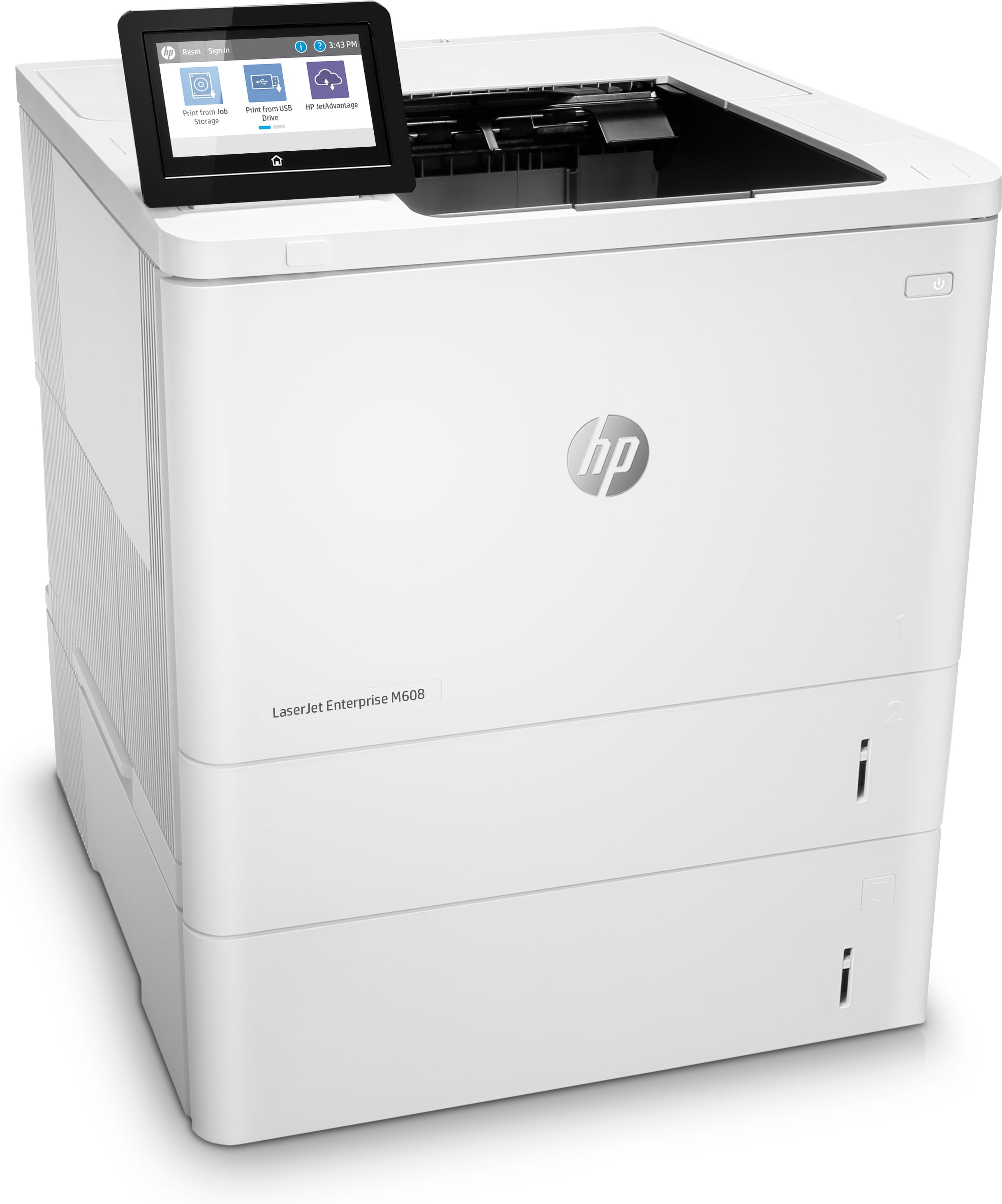 HP LaserJet Enterprise M608x - Drucker - s/w