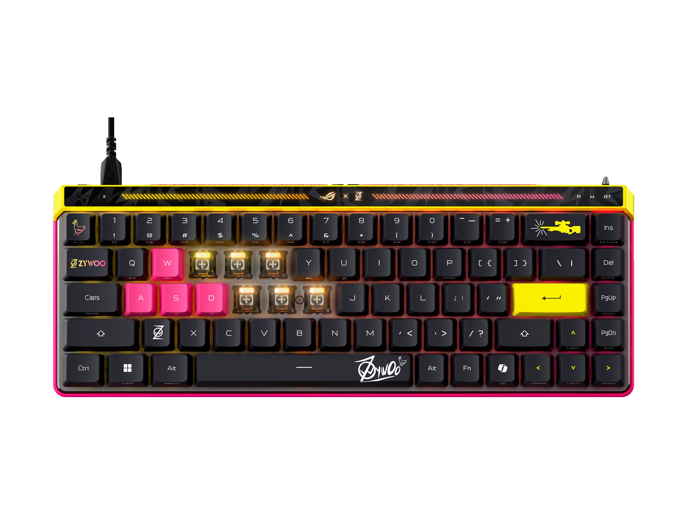 ASUS ROG Falchion Ace HFX - ZywOo Edition - Tastatur