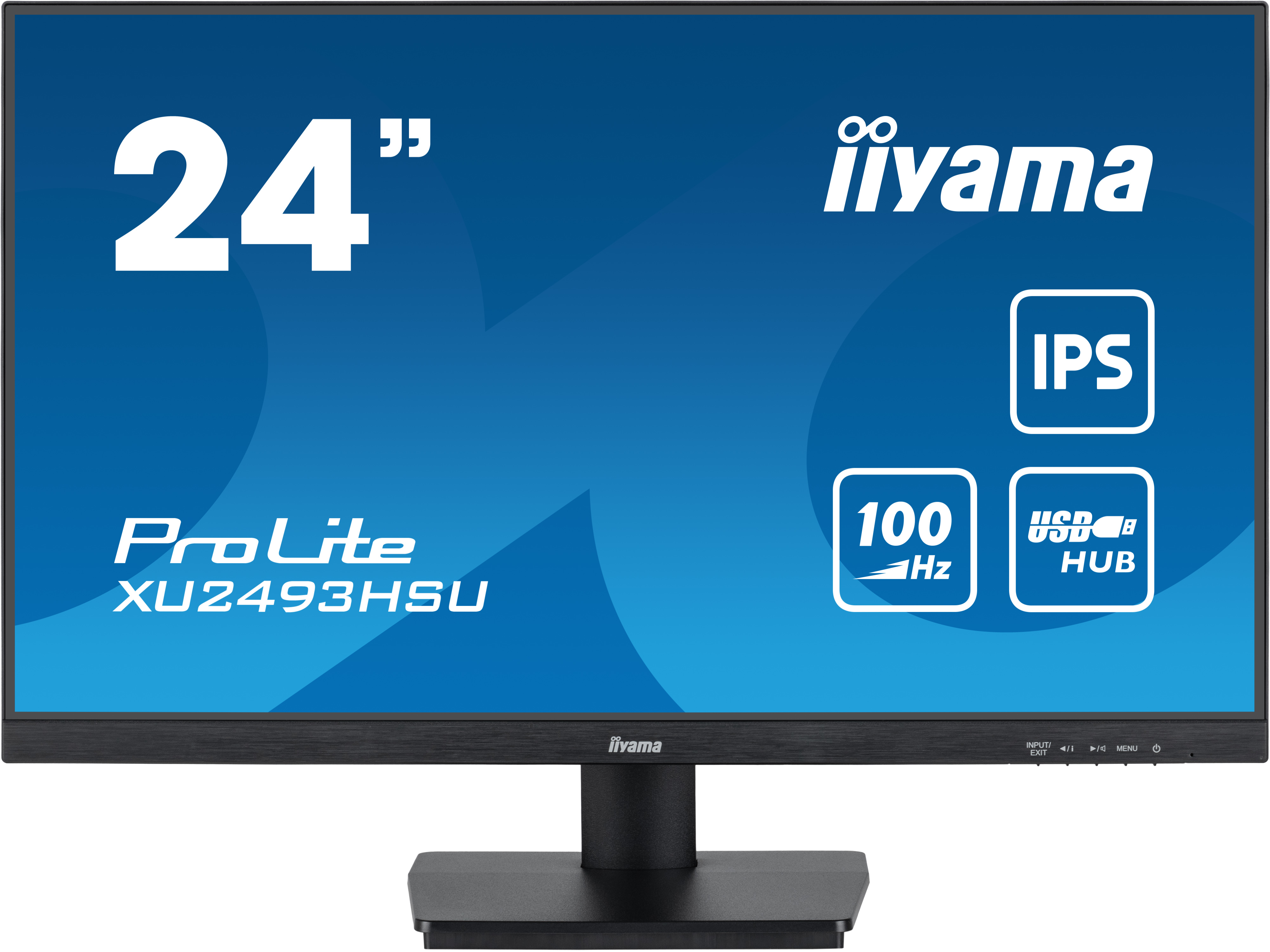 B-WARE - iiyama ProLite XU2493HSU-B7 Monitor 61cm (24") Full HD, IPS, 1ms, HDMI, Displayport