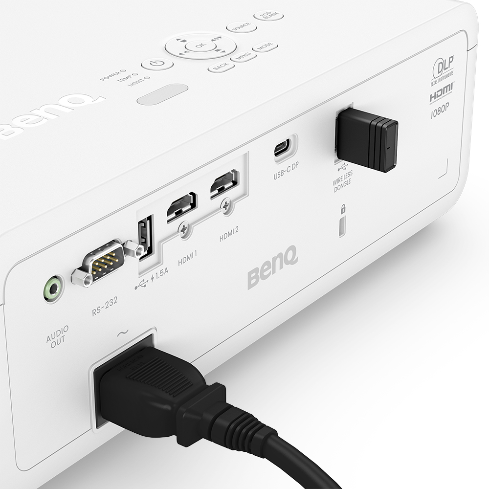 BenQ LH650 - DLP-Projektor - Laser - tragbar - 4000 ANSI-Lumen - Full HD (1920 x 1080)