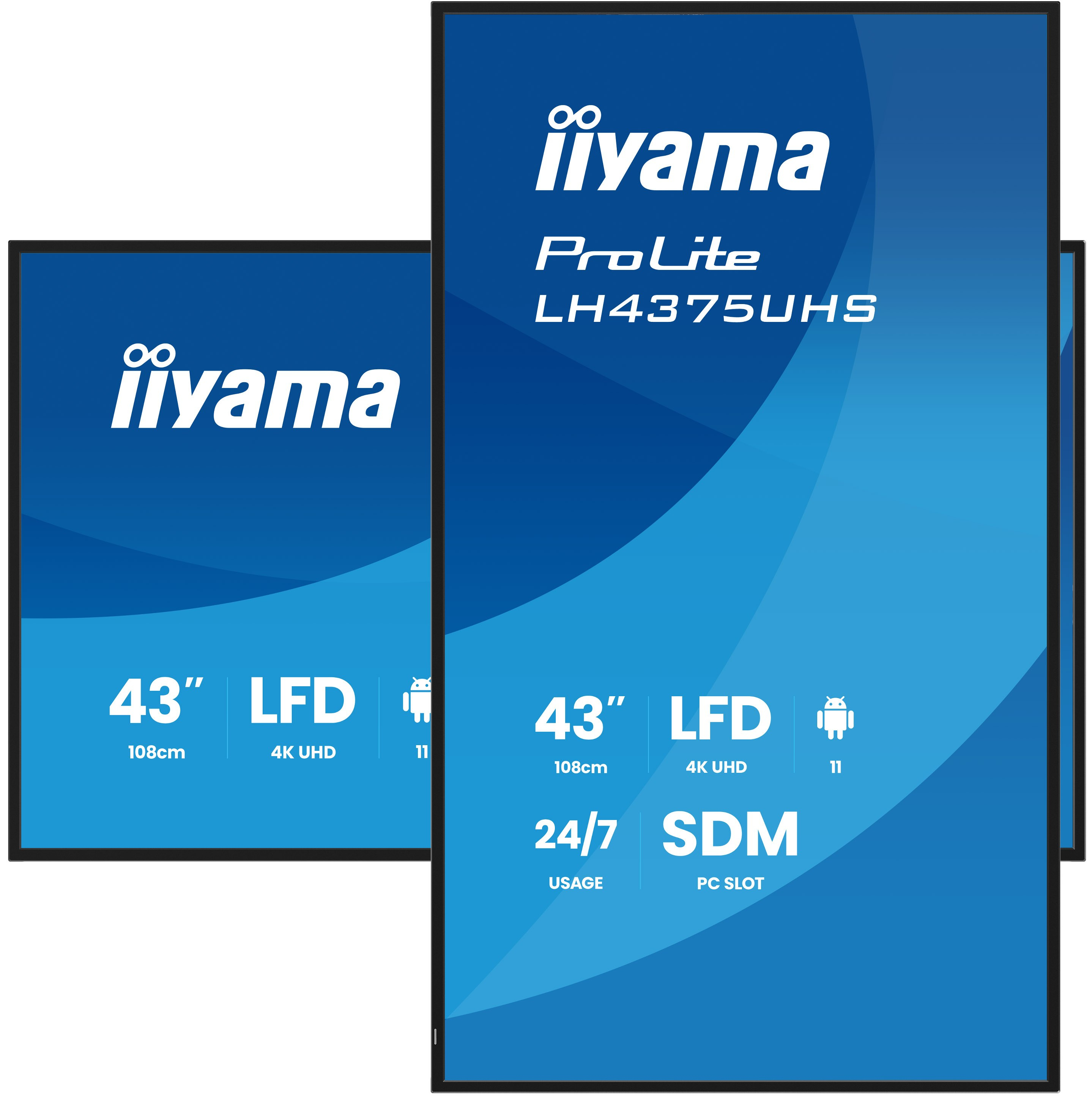 Iiyama ProLite LH4375UHS-B2AG - 109 cm (43") Diagonalklasse (108 cm (42.5")