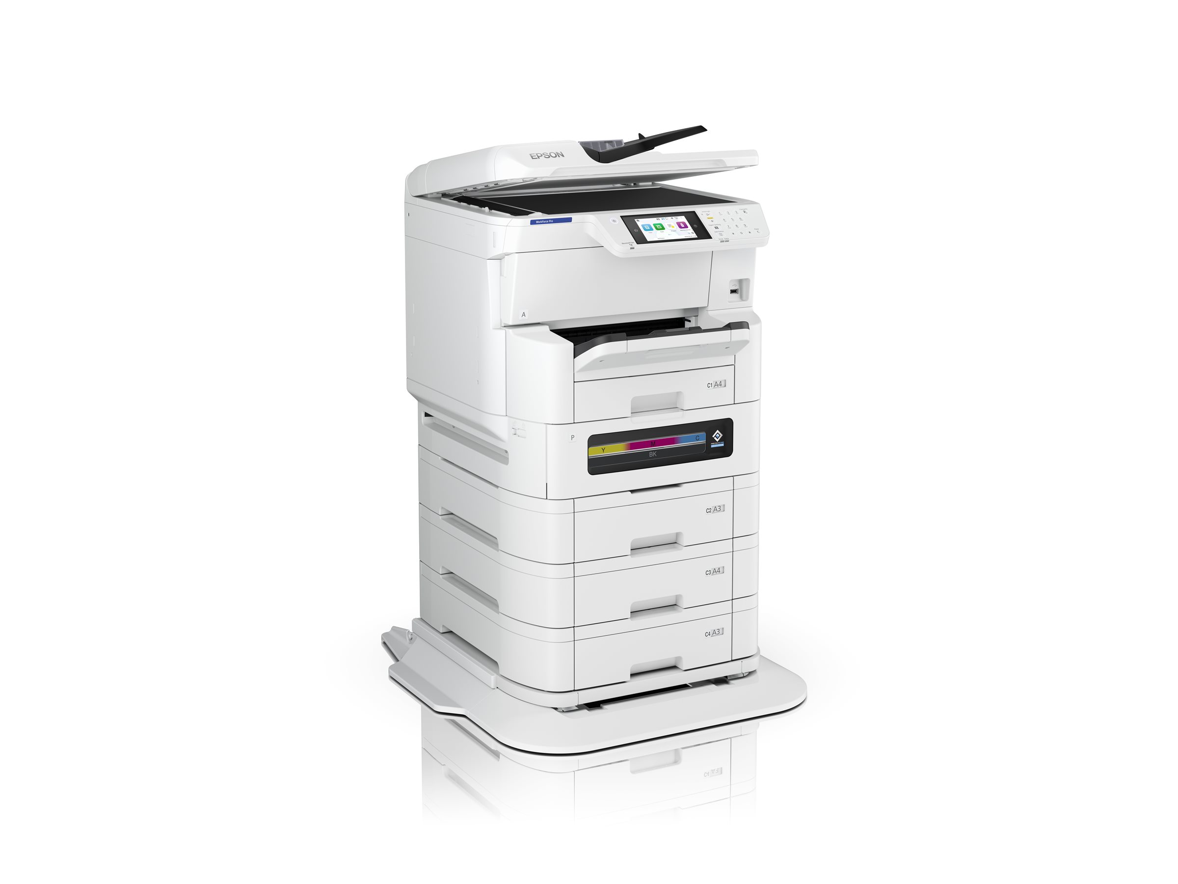 Epson WorkForce Pro EM-C8100RDWF - Multifunktionsdrucker - Farbe - Tintenstrahl - A3 (Medien)