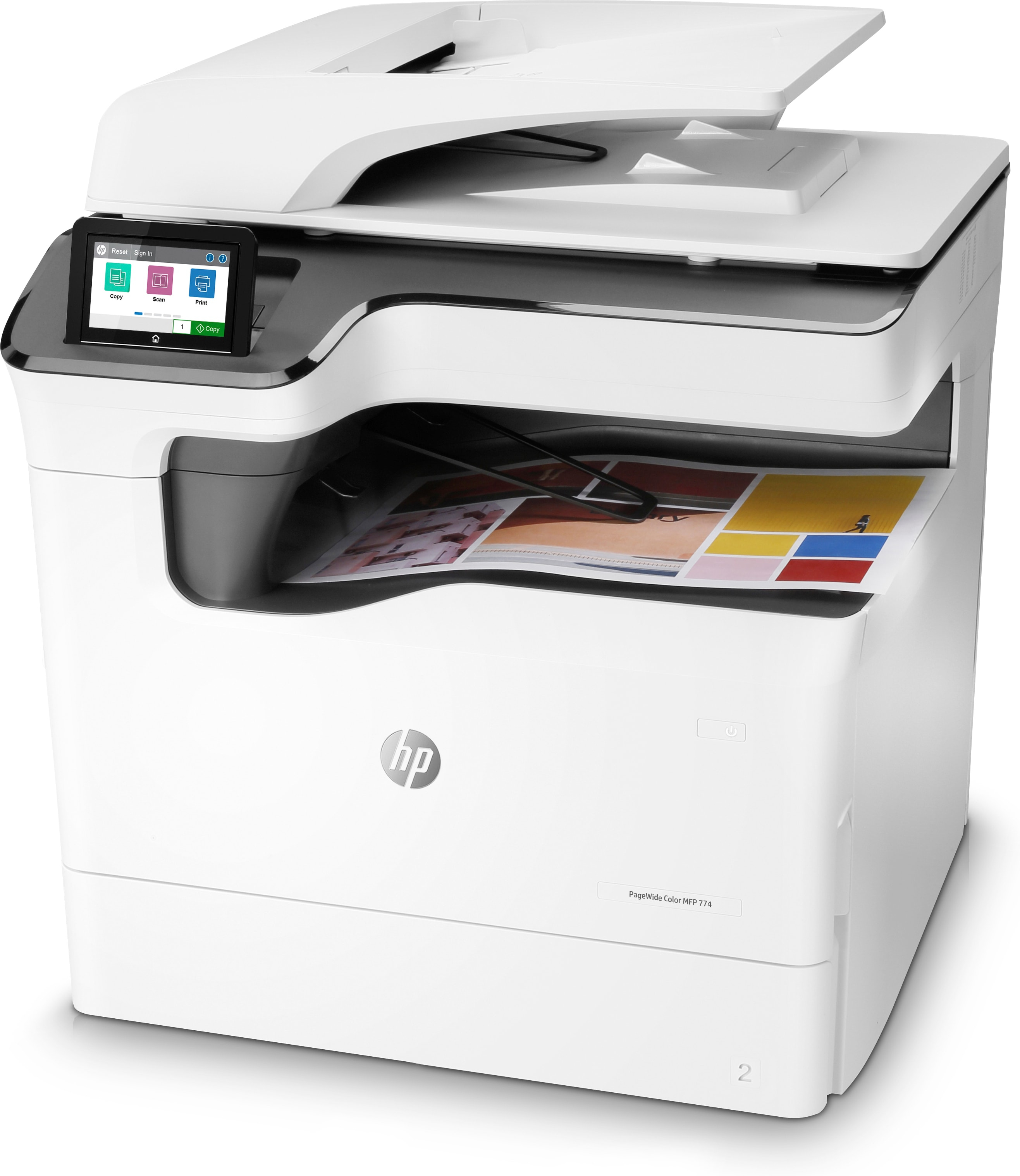 HP PageWide Color MFP 774dn - Multifunktionsdrucker - Farbe - seitenbreite Palette - 297 x 864 mm (O