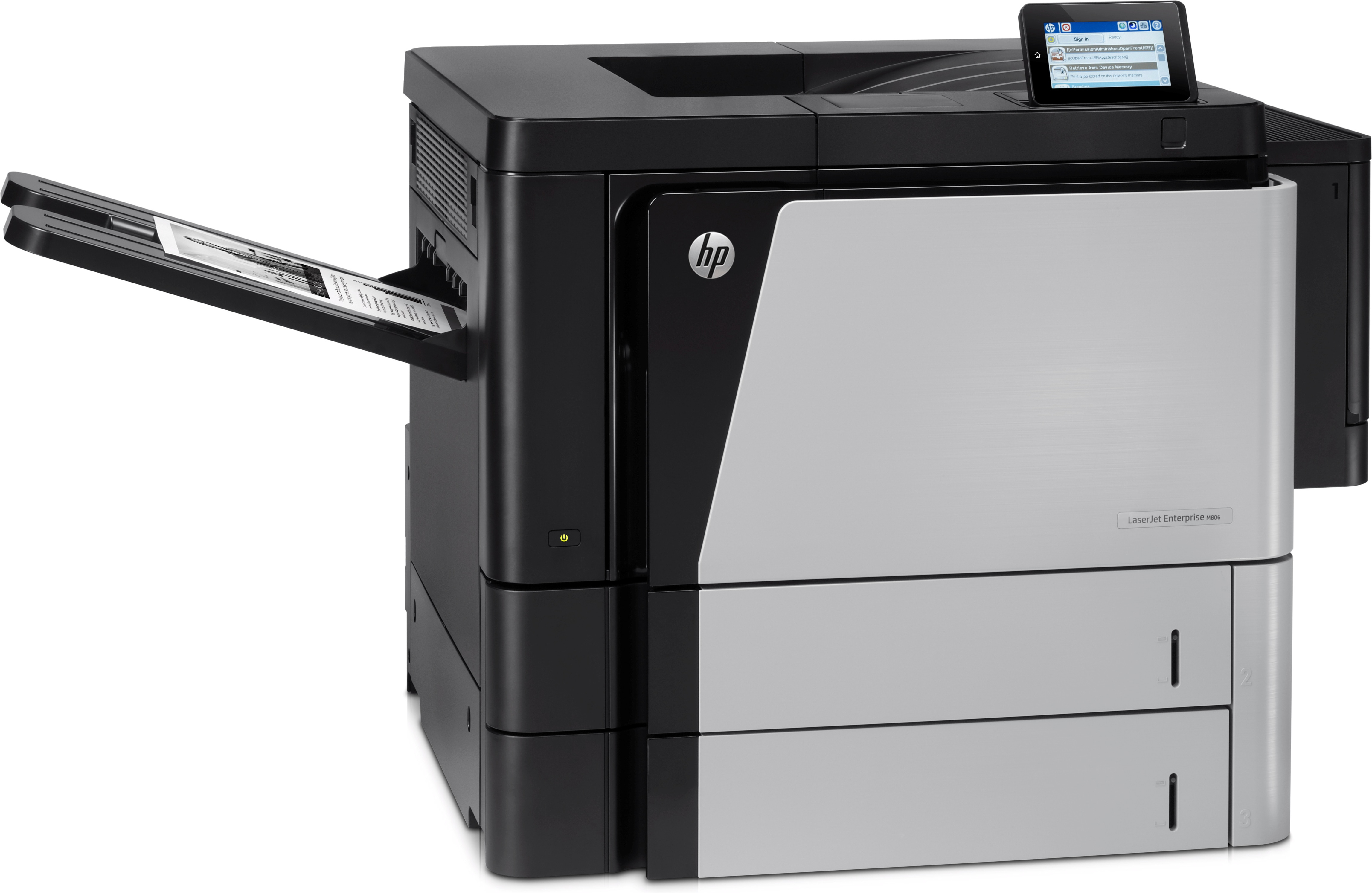 HP LaserJet Enterprise M806dn - Drucker - s/w