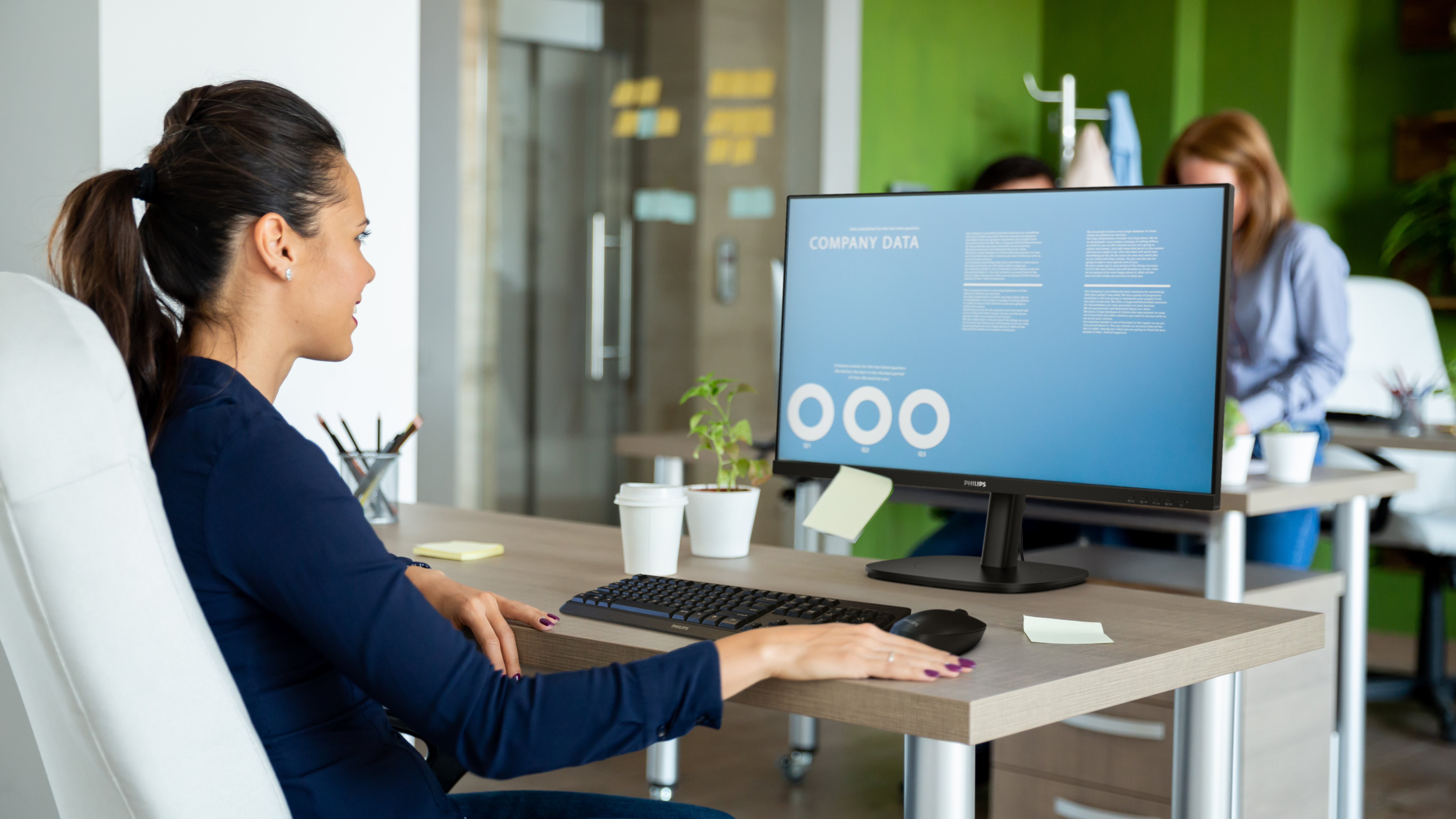 Philips 3000 Series 32B2N3500 Monitor 80.0cm (31.5") WQHD, IPS, 4ms, HDMI, Displayport, USB
