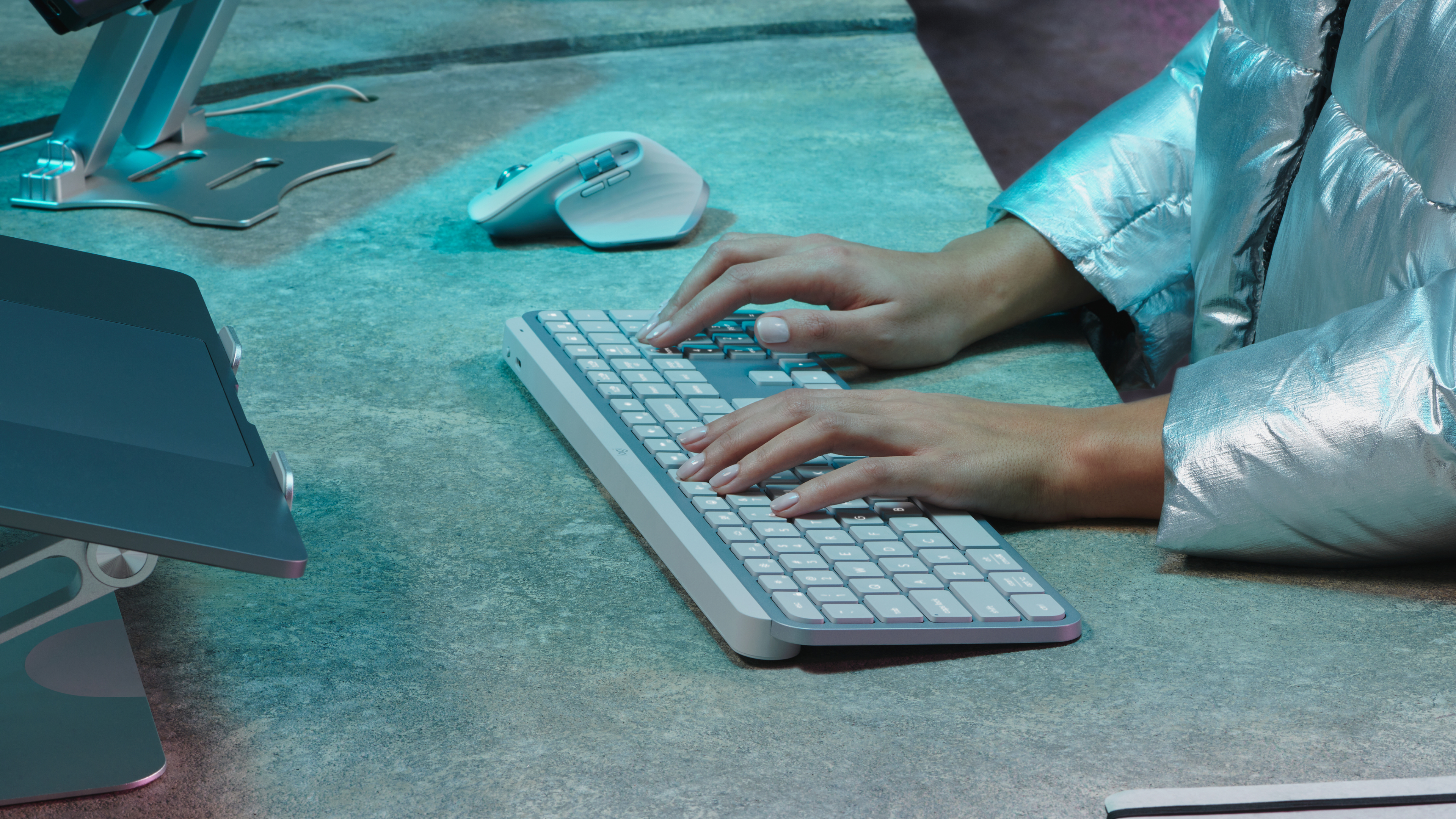 Logitech MX Keys S - Tastatur - hinterleuchtet
