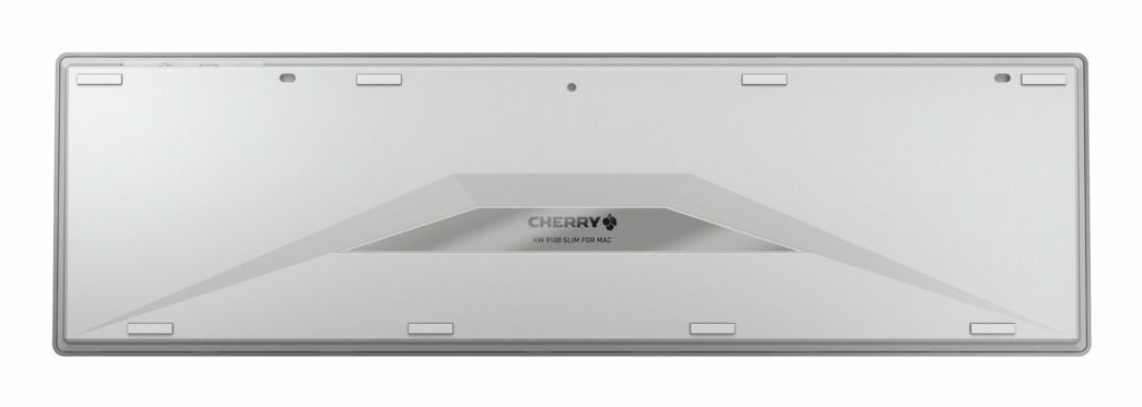 Cherry KW 9100 SLIM FOR MAC, Volle Größe (100%), Verkabelt & Kabellos, USB + Bluetooth, Scherenschal