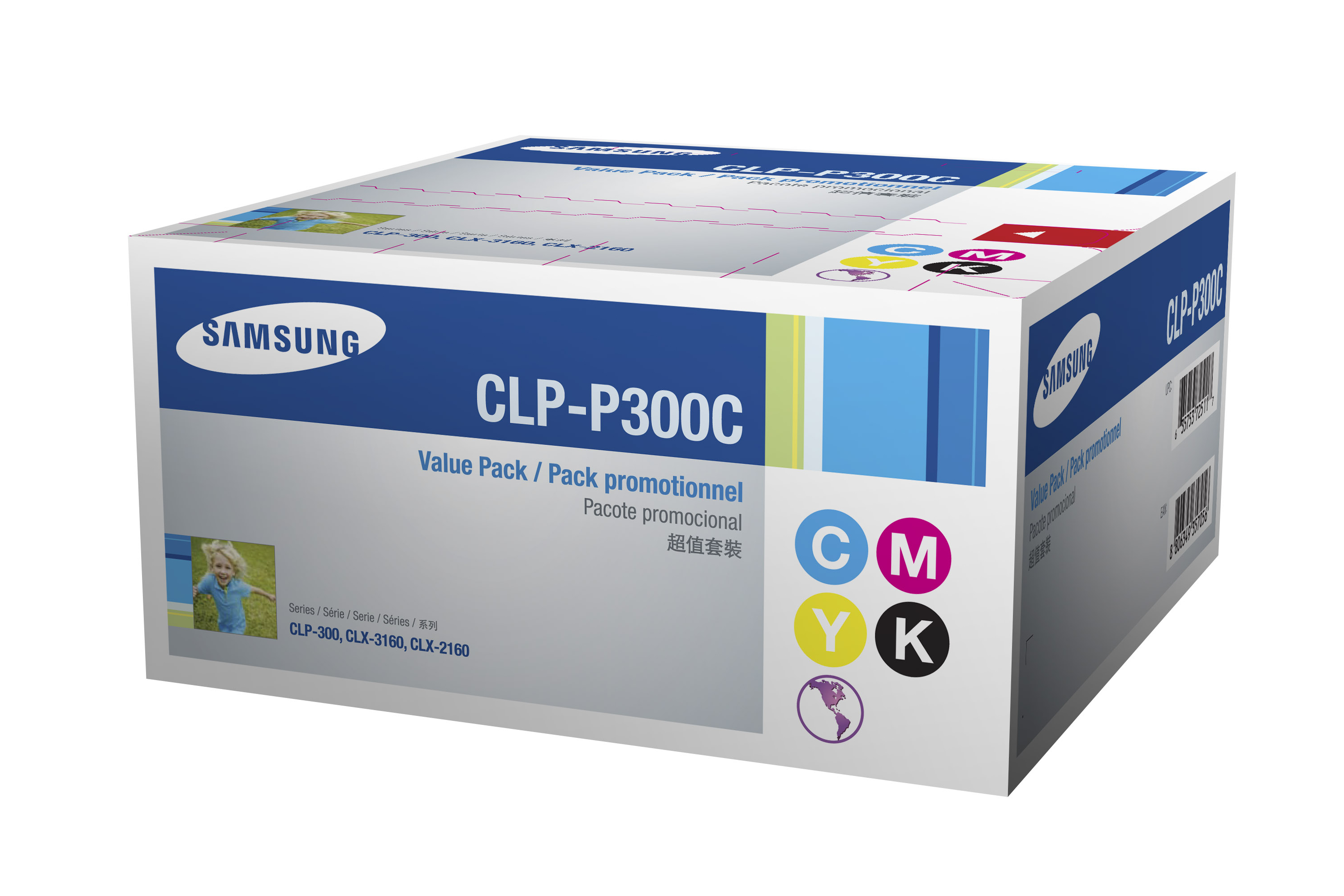 Samsung Toner CLP-P300C Rainbow Kit