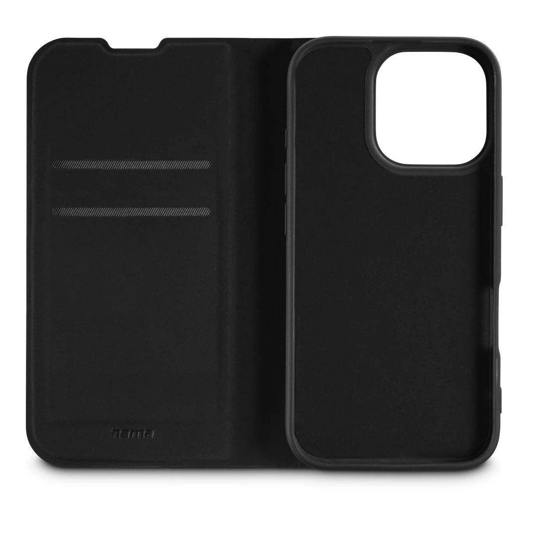 Hama Daily Protect, Folio, Apple, iPhone 16 Plus, 17 cm (6.7"), Schwarz