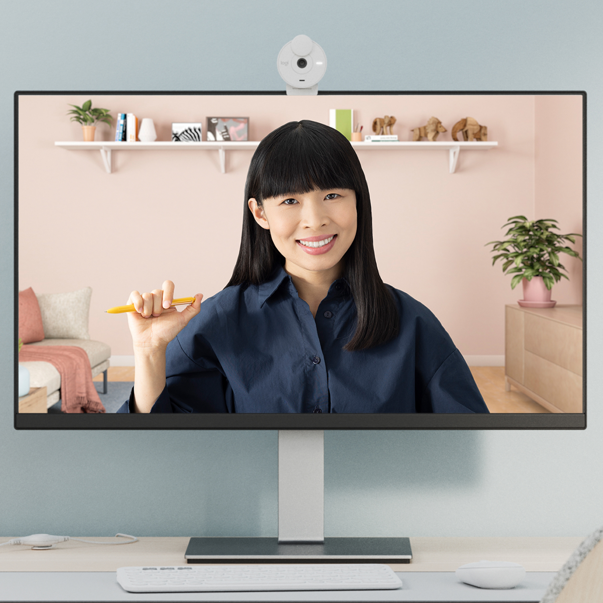 Logitech Brio 300, 2 MP, 1920 x 1080 Pixel, Full HD, 30 fps, 1280x720@30fps, 1920x1080@30fps, 720p,