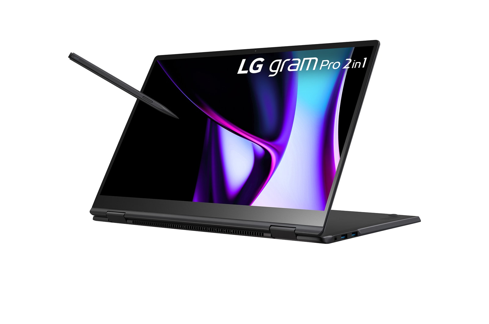 LG gram Pro 16 2-in-1 - 16" 2880x1800 Touch OLED, Core Ultra 7 155H, 16GB RAM, 1TB SSD, Win11 Pro