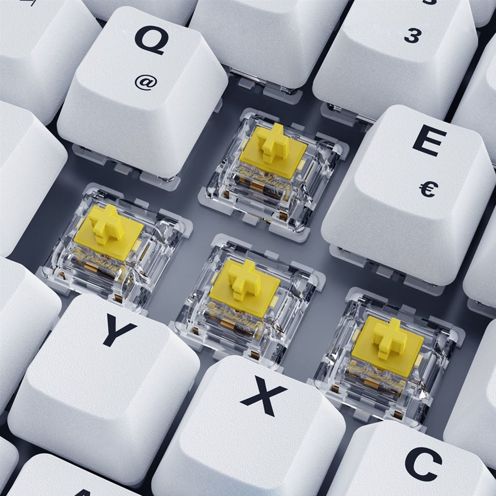 Sharkoon SKILLER SGK50 S3 - Tastatur - 75% - Hintergrundbeleuchtung - USB - QWERTZ - Deutsch - Taste